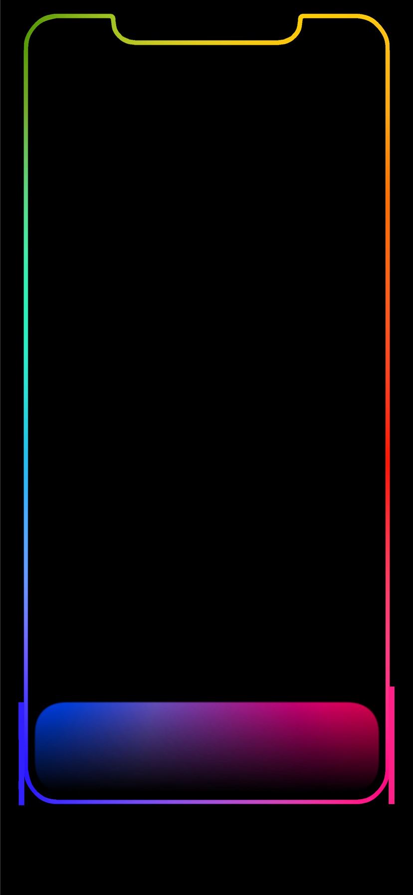 Max Outline iPhone Wallpaper Free Download