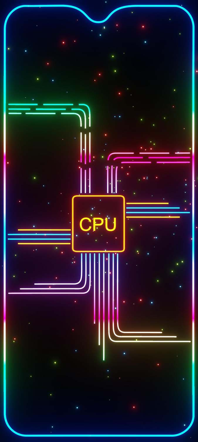 CPU Rainbow Frame IPhone Wallpaper HD IPhone Wallpaper Wallpaper Download