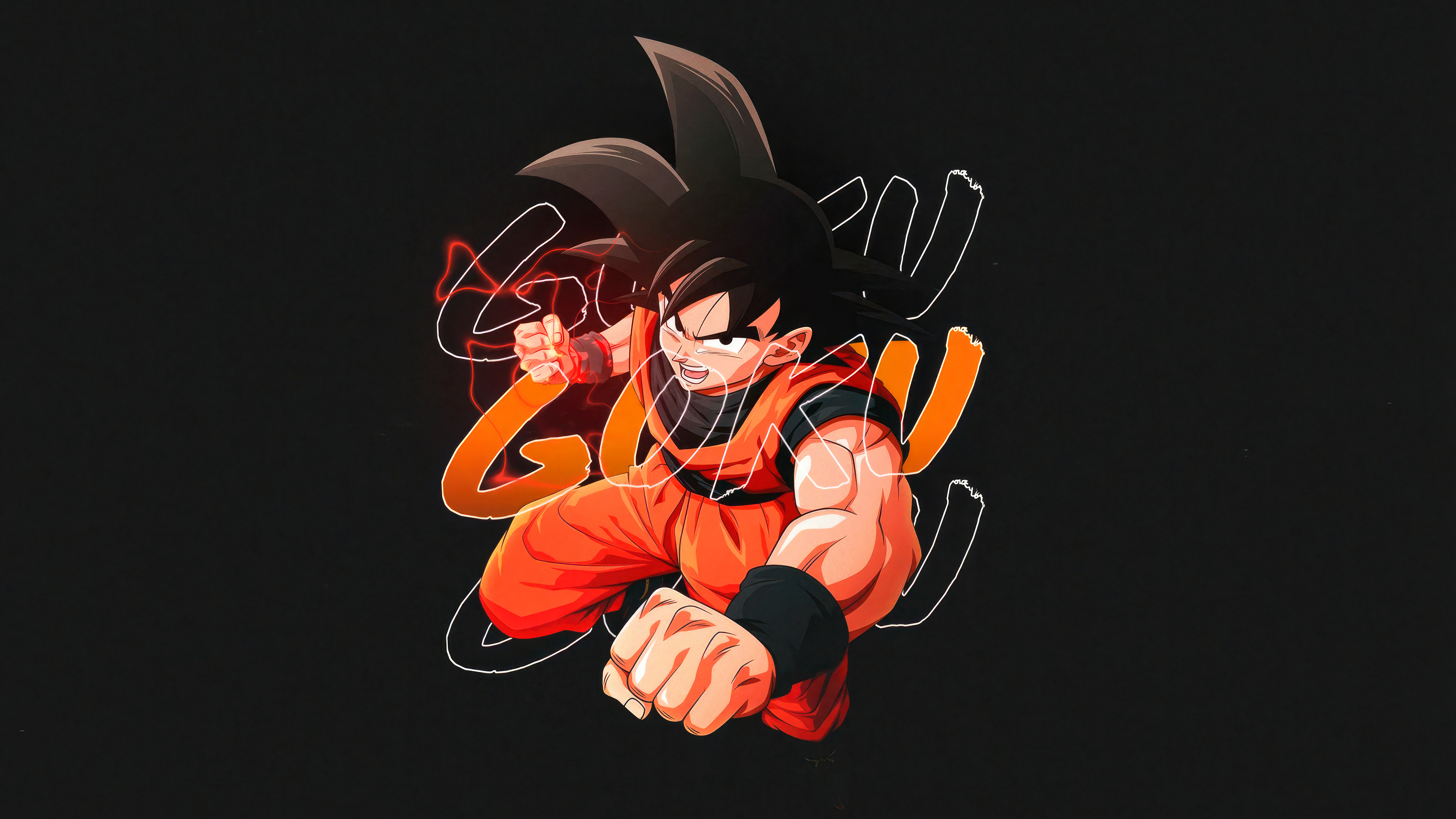 DBZ Super Saiyan Goku Art Wallpapers - Dragon Ball Wallpapers