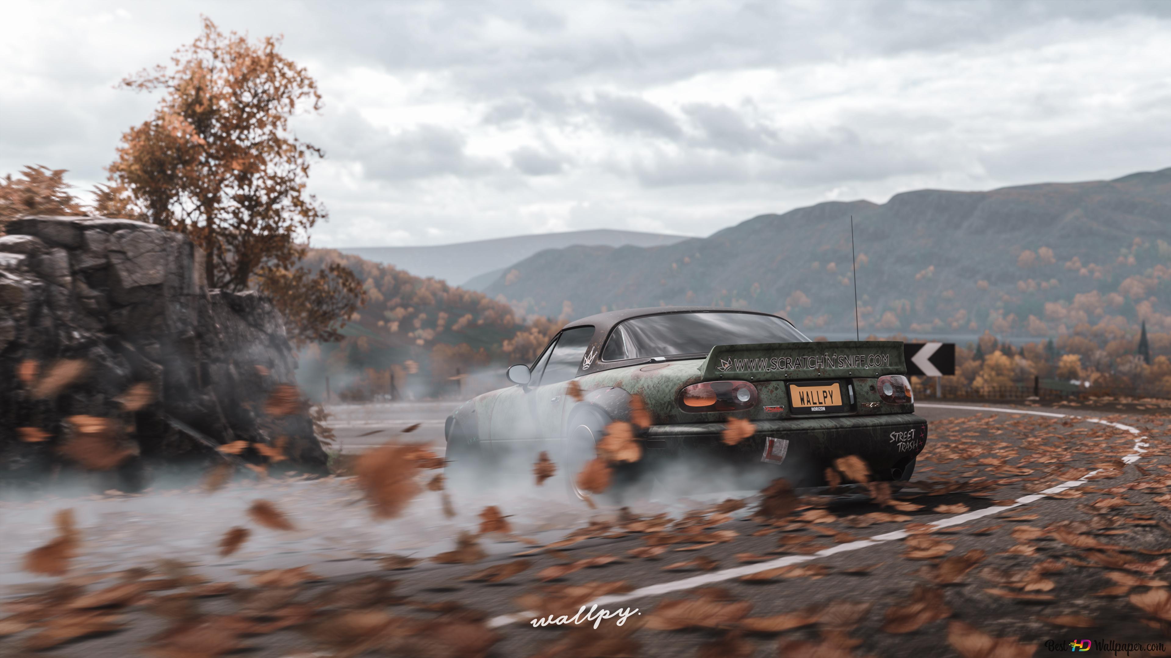 Forza Horizon 4 Drift 4K wallpaper download