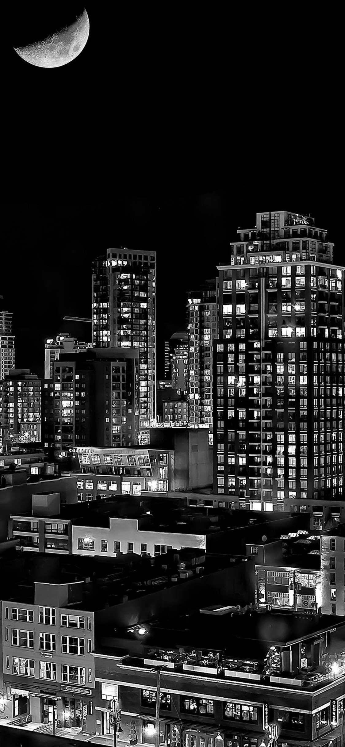 White Vancouver City 4k iPhone XS