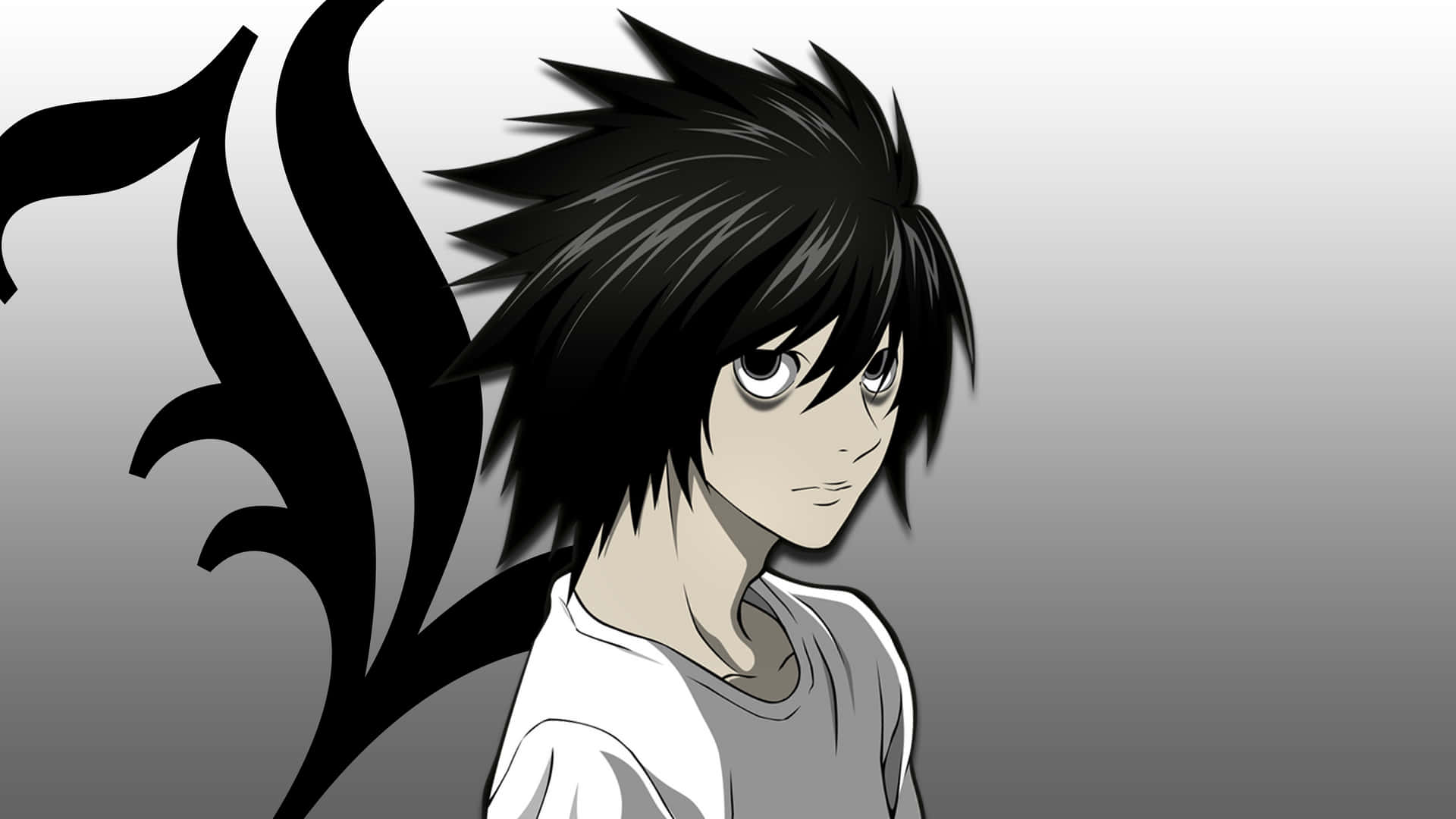 Download Death Note With L 4k Wallpaper
