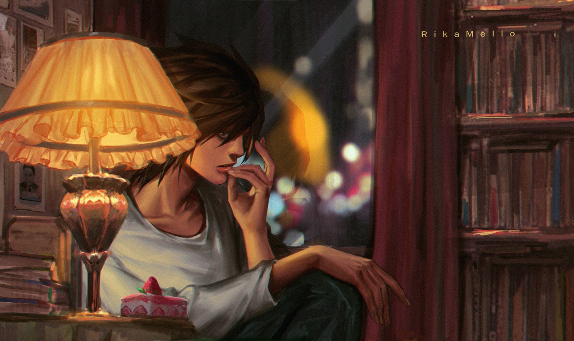 Download Intelligent Detective L Lawliet Wallpaper