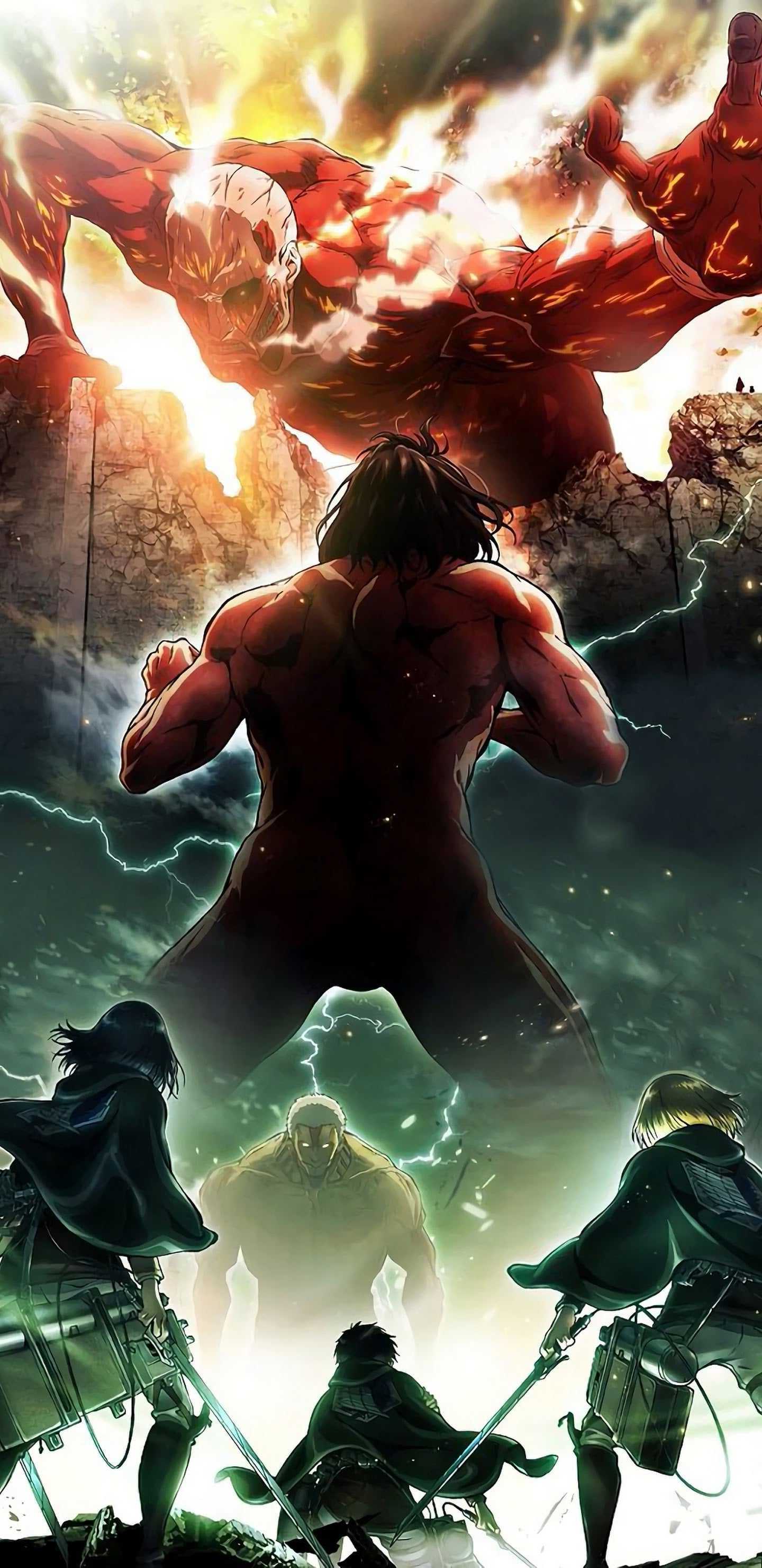 Free download 4K Attack On Titan Wallpaper WhatsPaper [1440x2960] for your Desktop, Mobile & Tablet. Explore Attack On Titans 4k Wallpaper. Attack on Titan Wallpaper, Attack on Titan Wallpaper