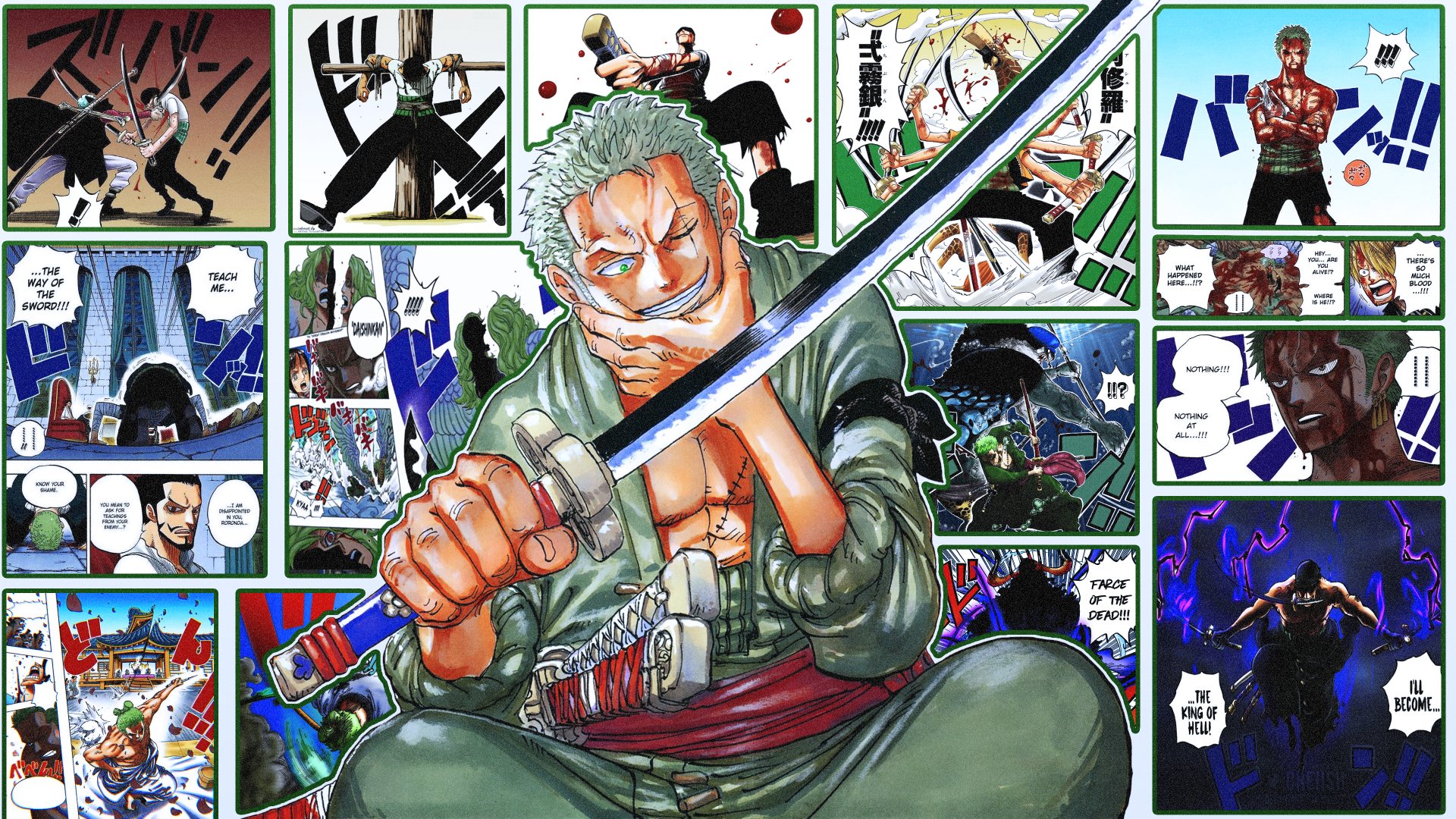 Roronoa Zoro 4K Ultra HD Anime Wallpaper