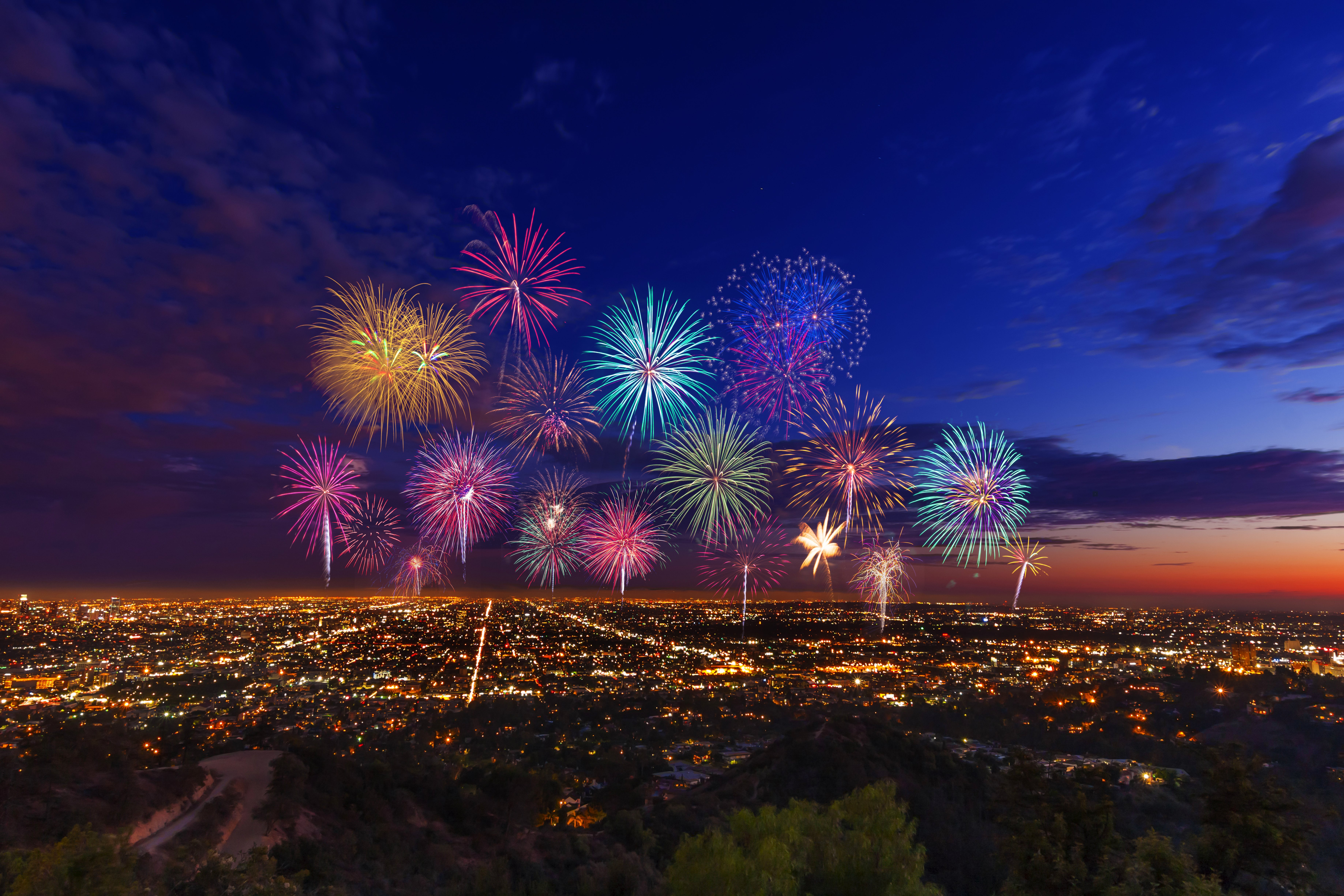 Fireworks wallpaper for desktop, download free Fireworks picture and background for PC
