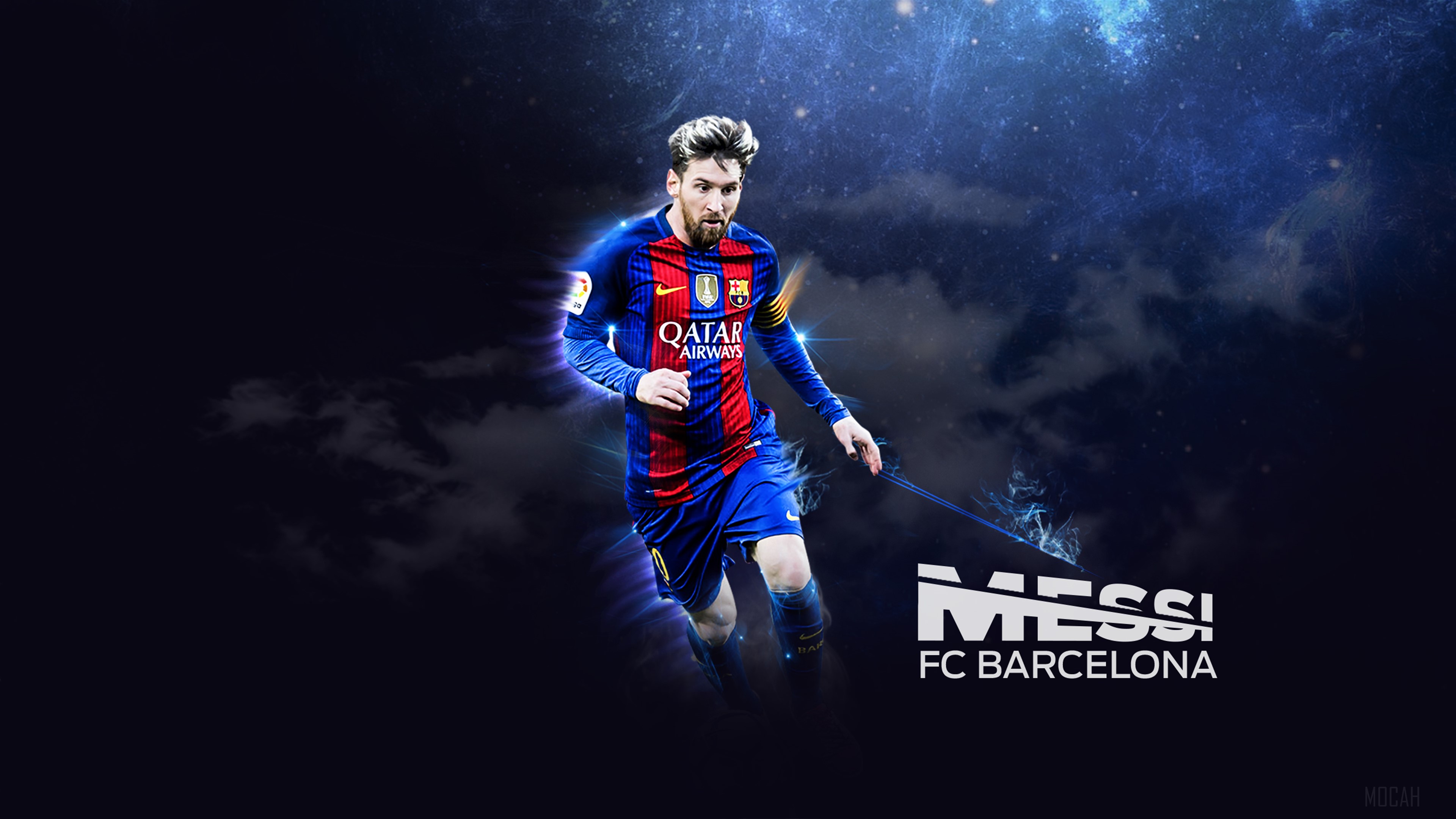Lionel Messi FC Barcelona Footballer 4k Gallery HD Wallpaper