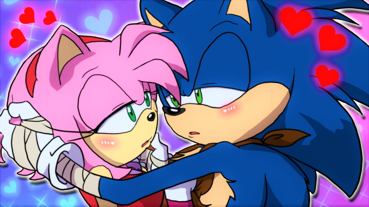 Sonic And Amy Kiss Wallpapers - Wallpaper Cave