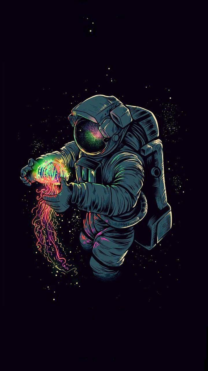Amazing Astronaut Wallpaper