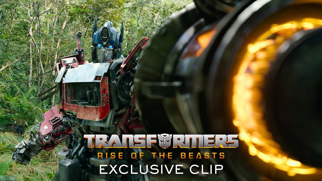 Transformers: Rise of the Beasts. Prime Meets Primal Clip (2023 Movie)
