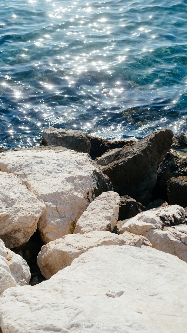 rock and sea hd, LG K10 2017 wallpaper free download, 720x1280 Gallery HD Wallpaper