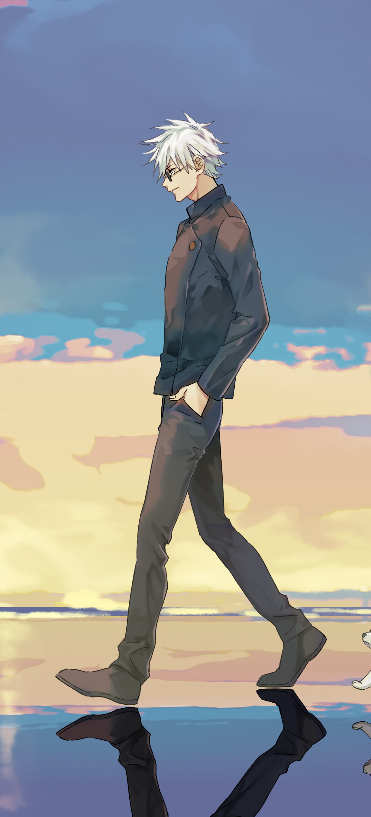 Wallpaper / Anime Jujutsu Kaisen Phone Wallpaper, Satoru Gojo, 1228x2700 free download