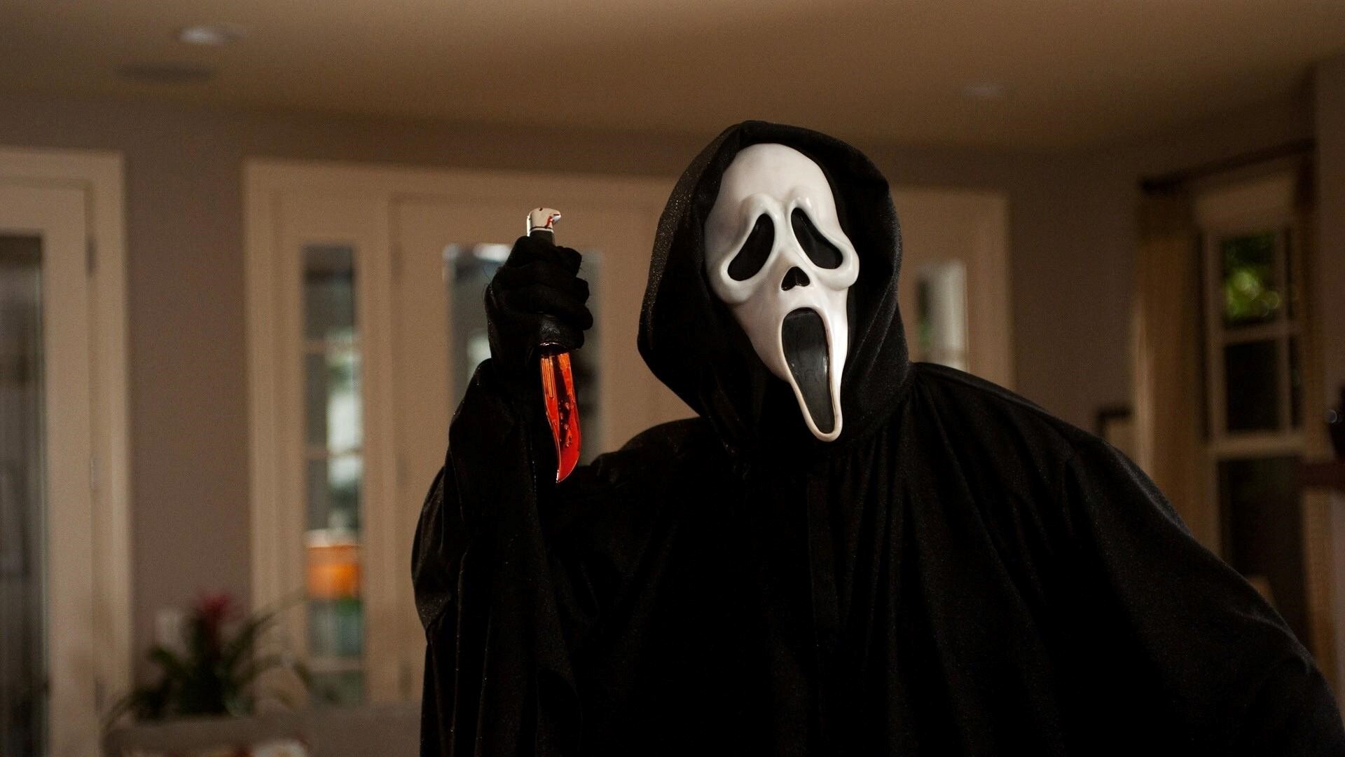 Ghostface from the Scream Movies Wallpaper