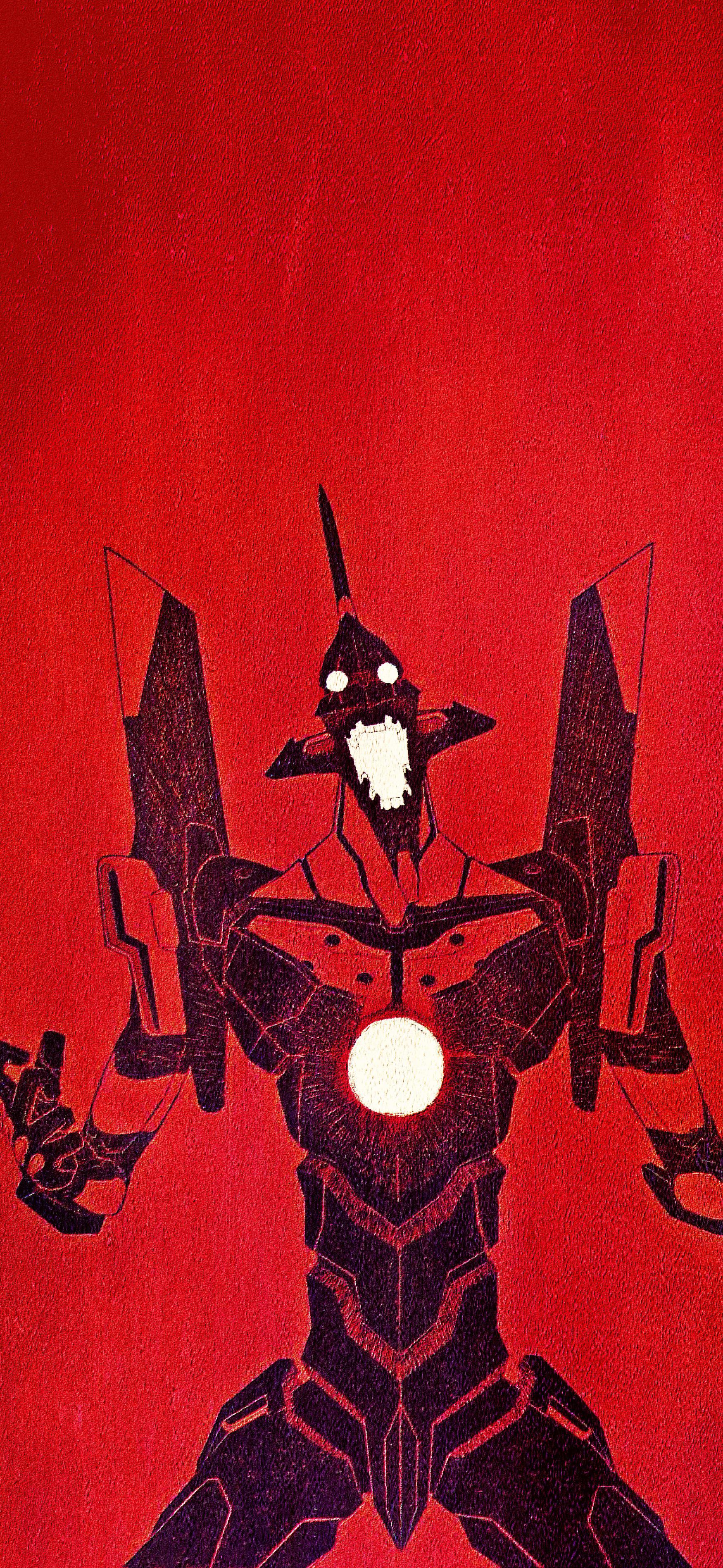 I Edited This Pic Of EVA 1 To Tapestry Style Phone Wallpaper :) There's 2 Color Variants