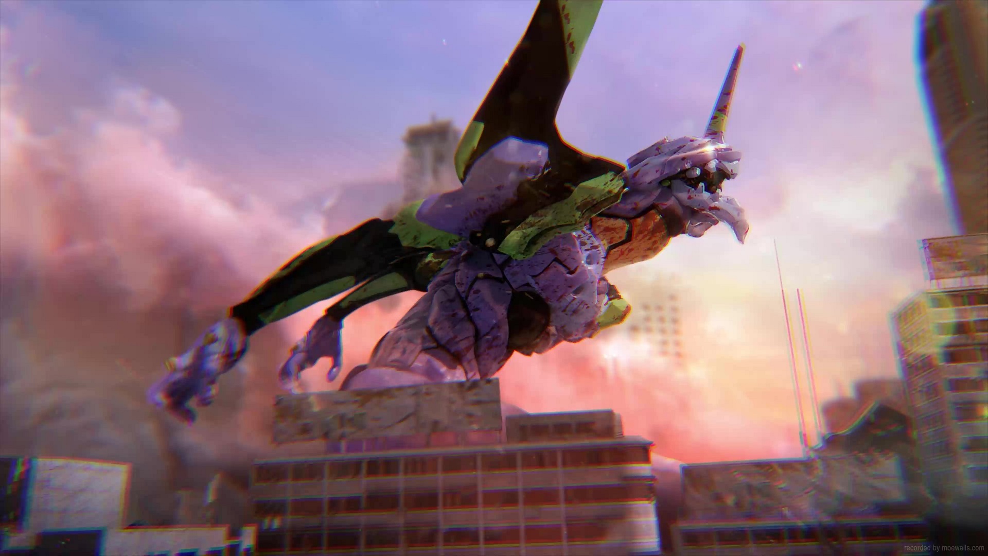 Evangelion Unit 01 Live Wallpaper, Animated Wallpaper