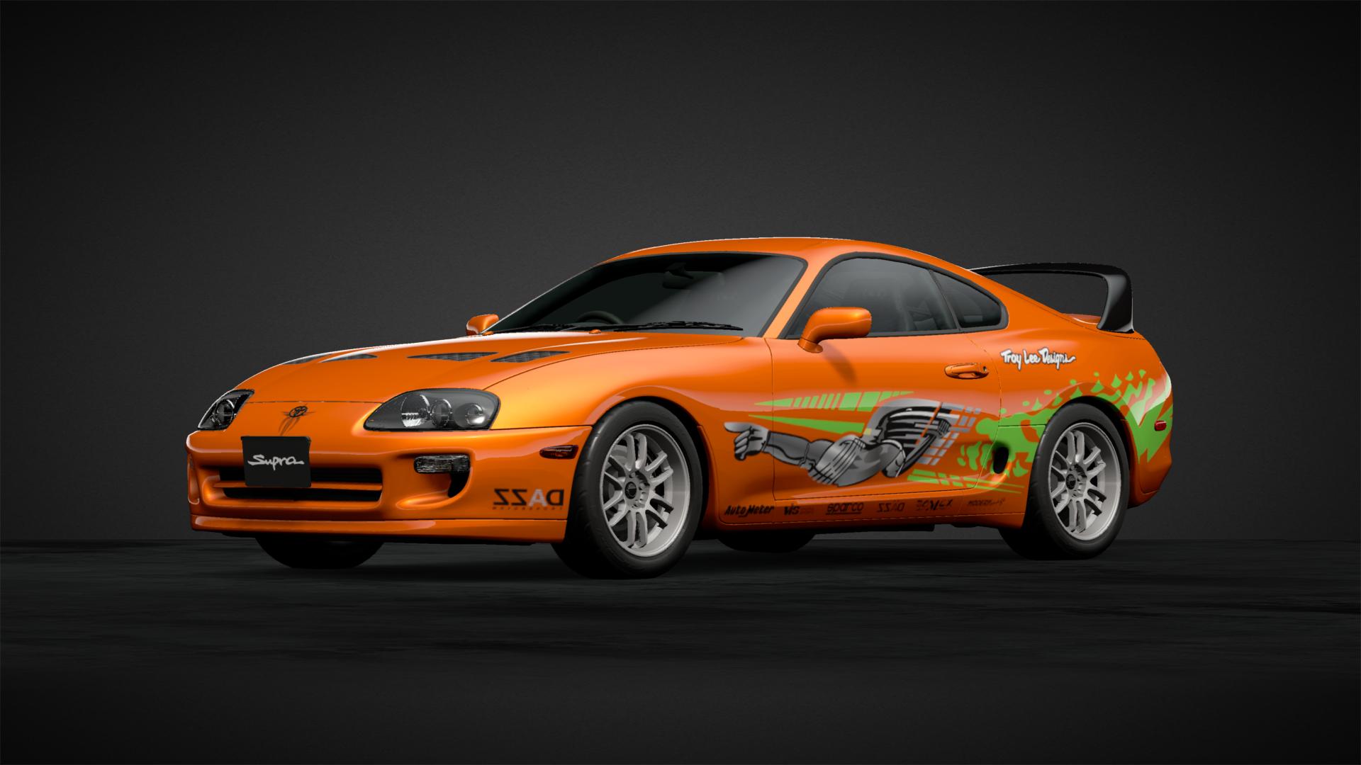 Brian's toyota supra Livery by galvanic_apple3. Community. Gran Turismo Sport
