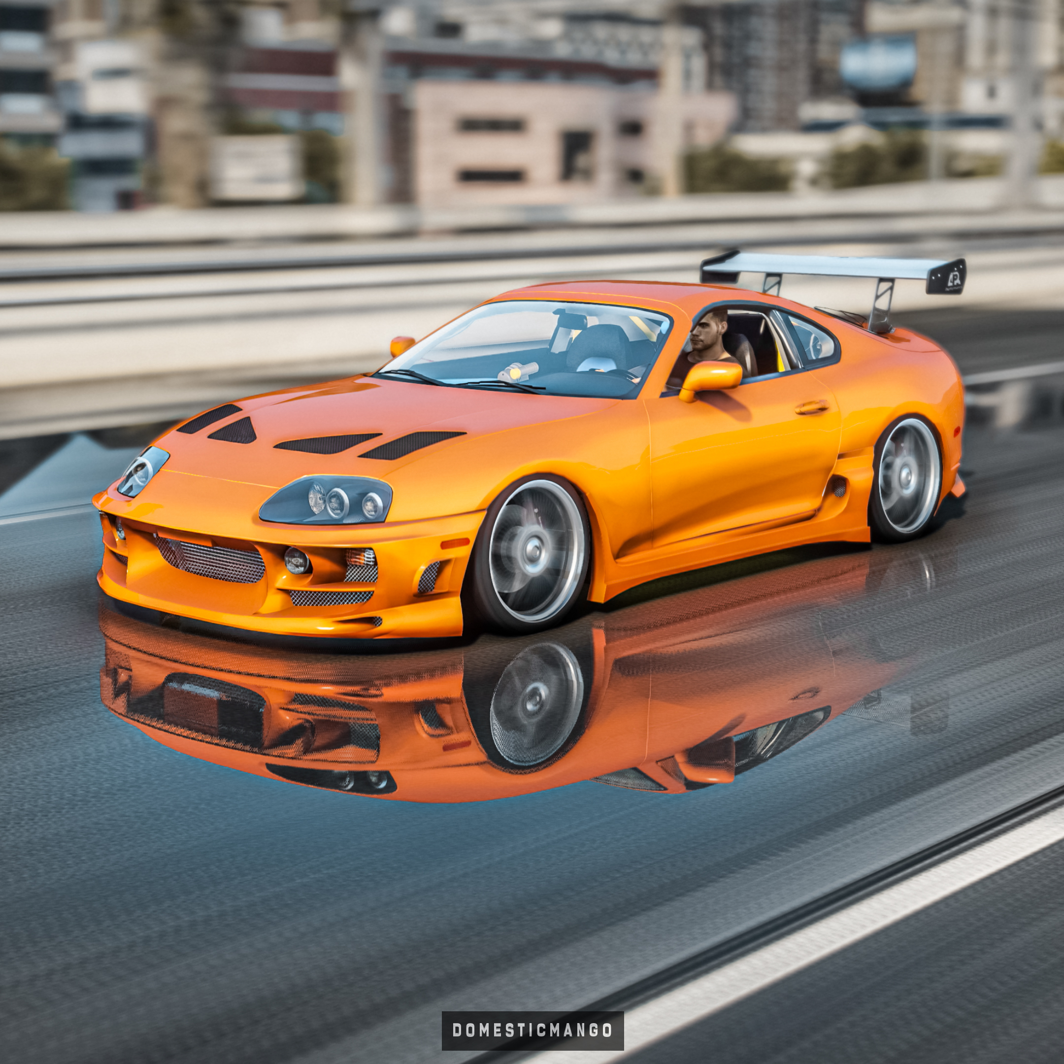 Domesticmango SERIES Brians FF Toyota Supra I will be going over some of the most famous and notorious cars in gaming and movie history to show you