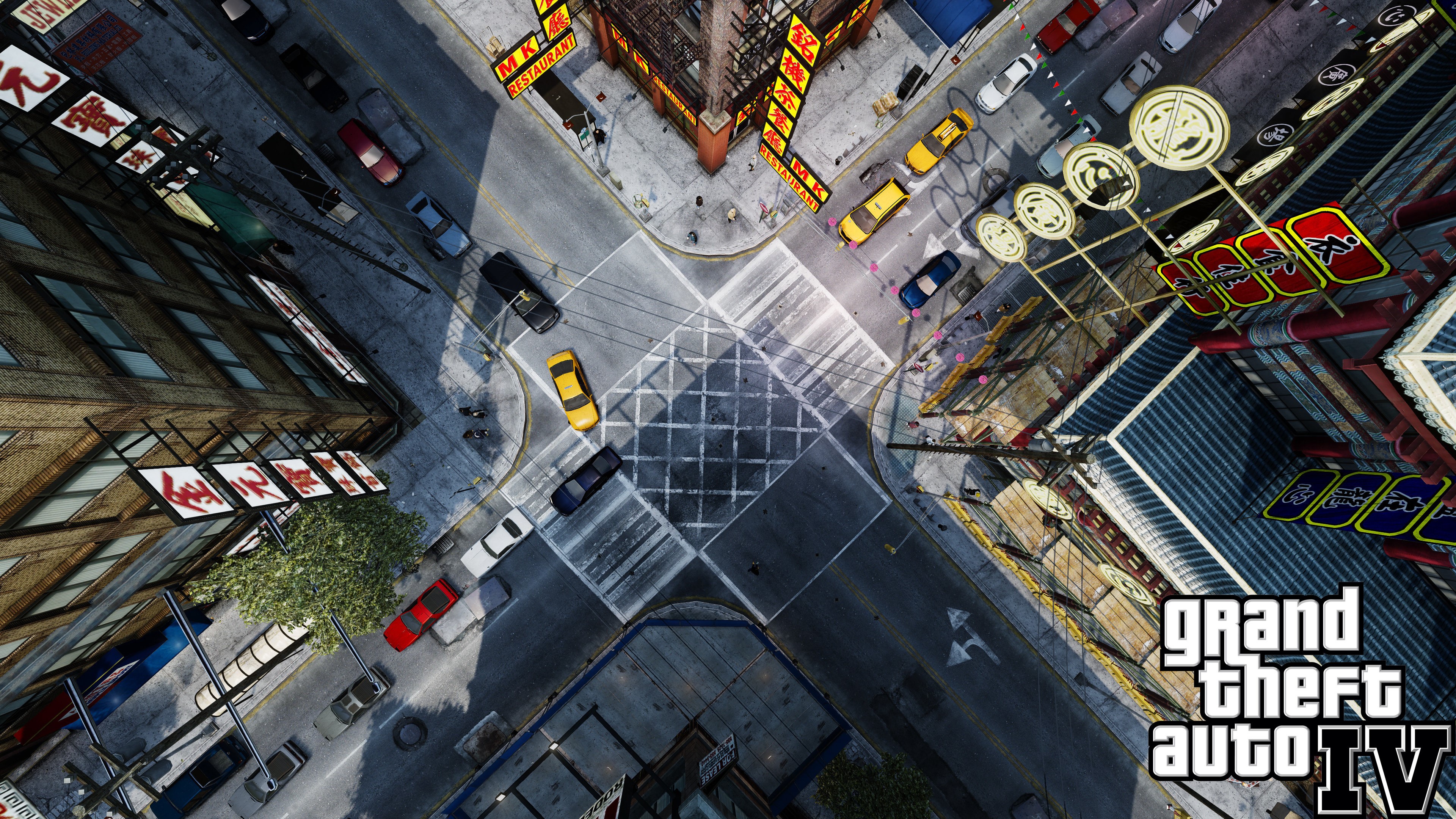 Wallpaper / GTA 4, 4K, video games, PC gaming free download