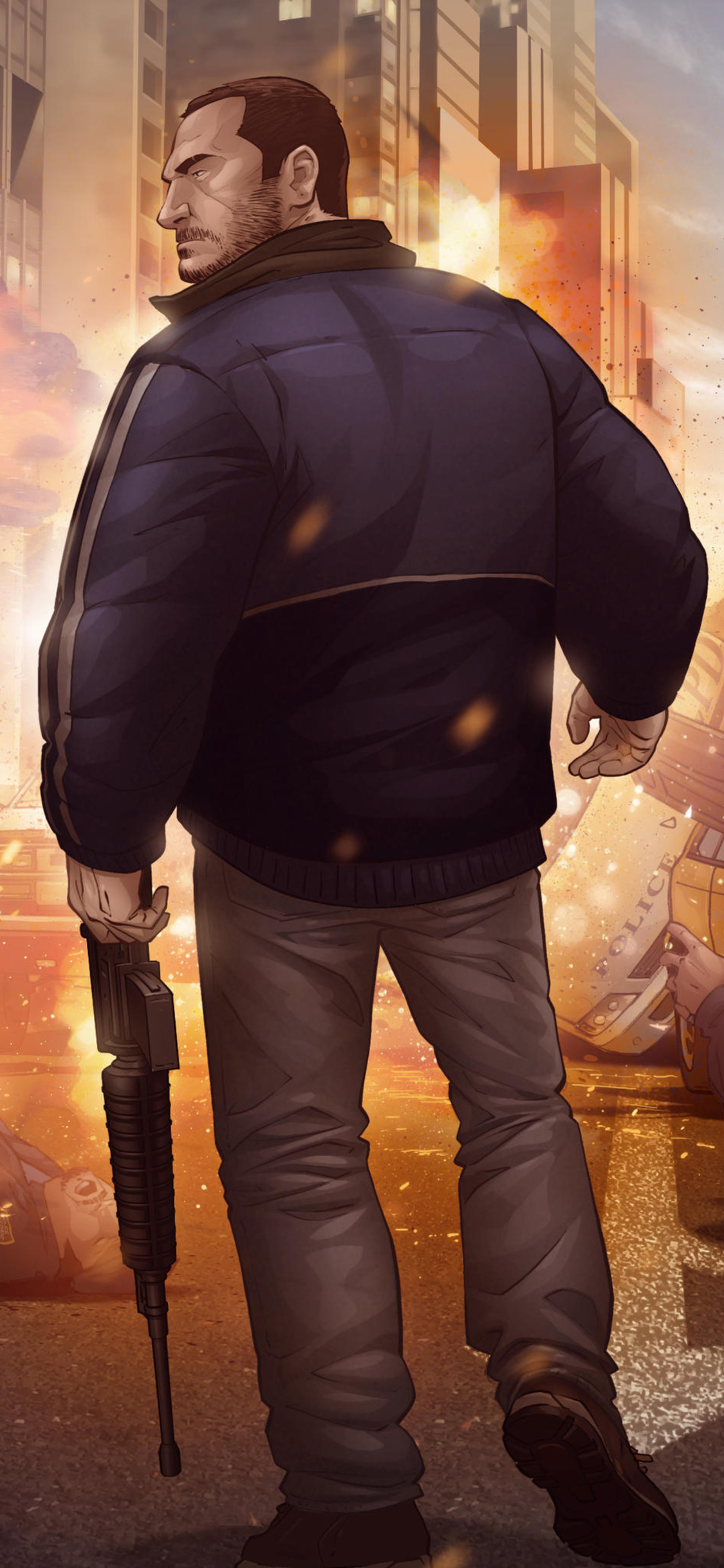 Grand Theft Auto IV Finale iPhone XS, iPhone 10, iPhone X HD 4k Wallpaper, Image, Background, Photo and Picture