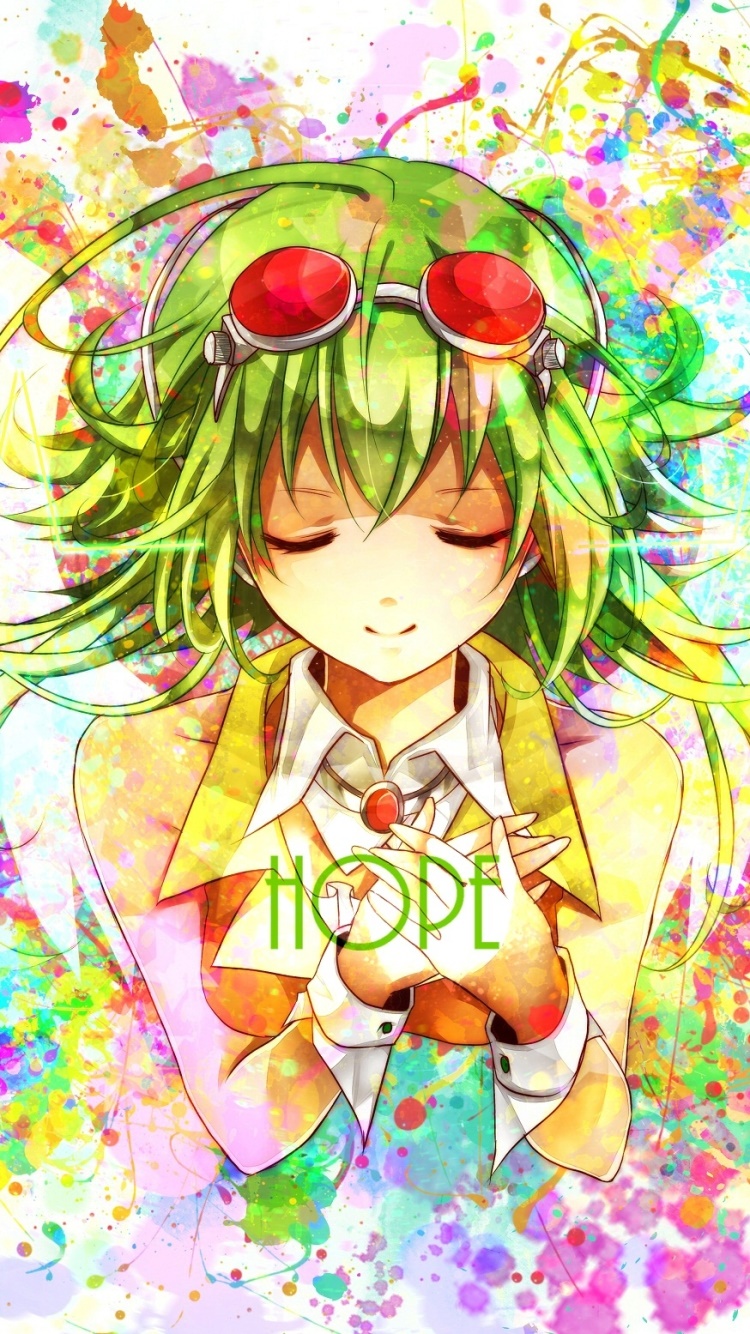 Wallpaper / Anime Vocaloid Phone Wallpaper, GUMI (Vocaloid), 750x1334 free download