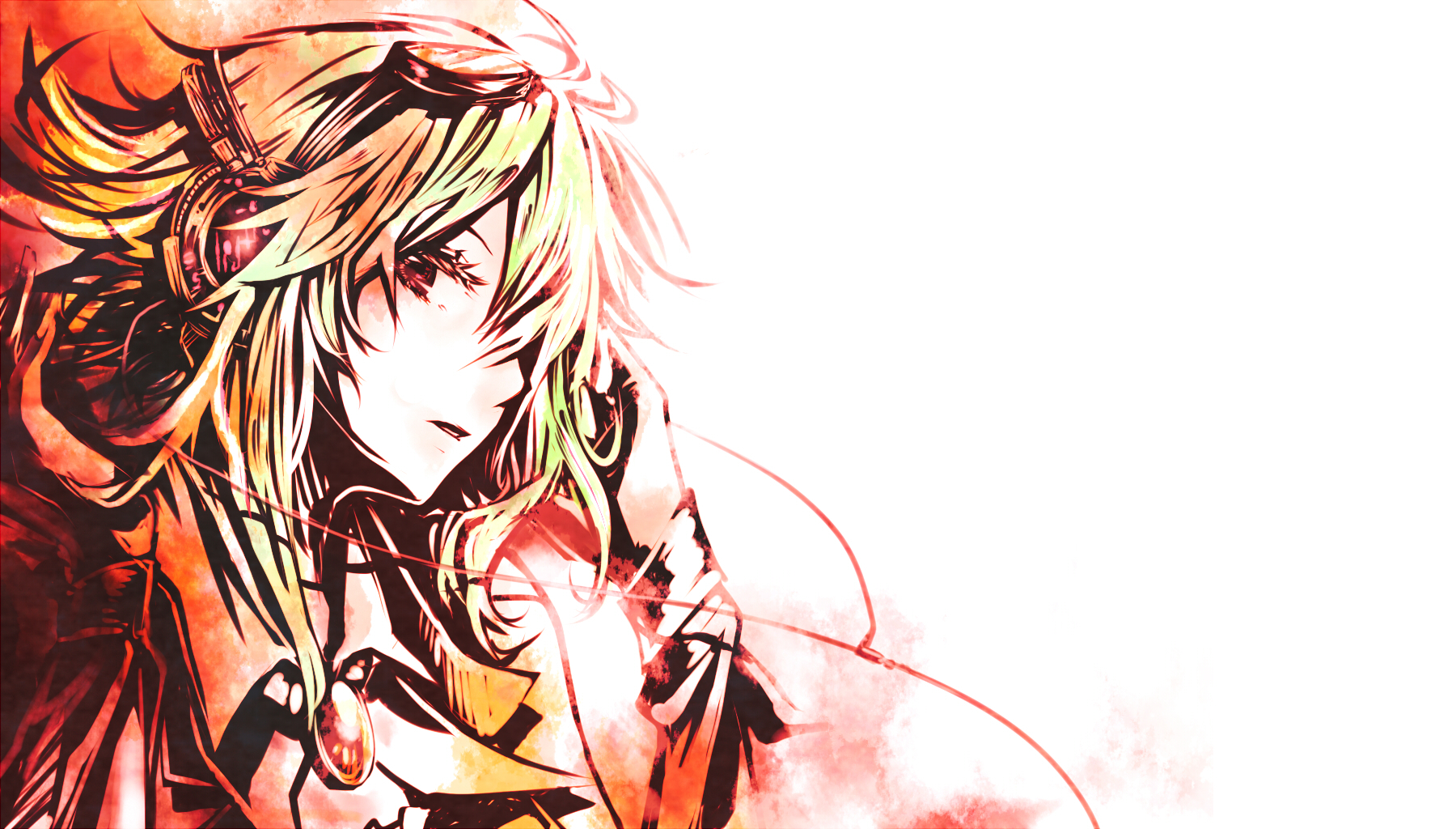 Vibrant Anime Vocaloid Art