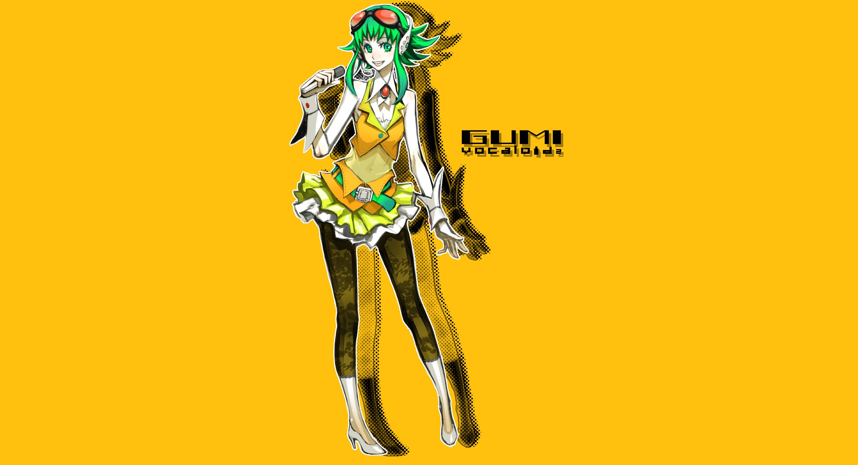 HD desktop wallpaper: Anime, Vocaloid, Gumi (Vocaloid) download free picture