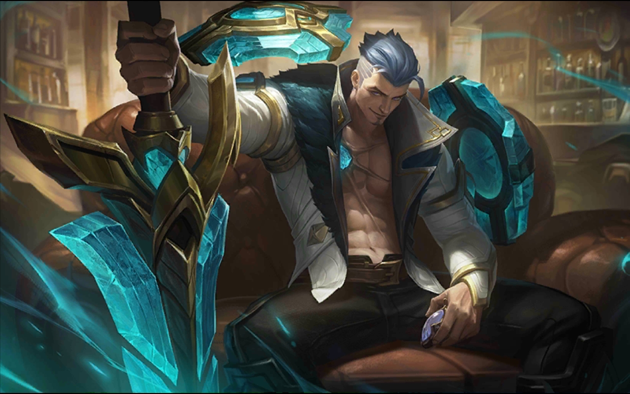 Fred Has One Of The Best Design Splash Art In The Entire Game(context In Comments)
