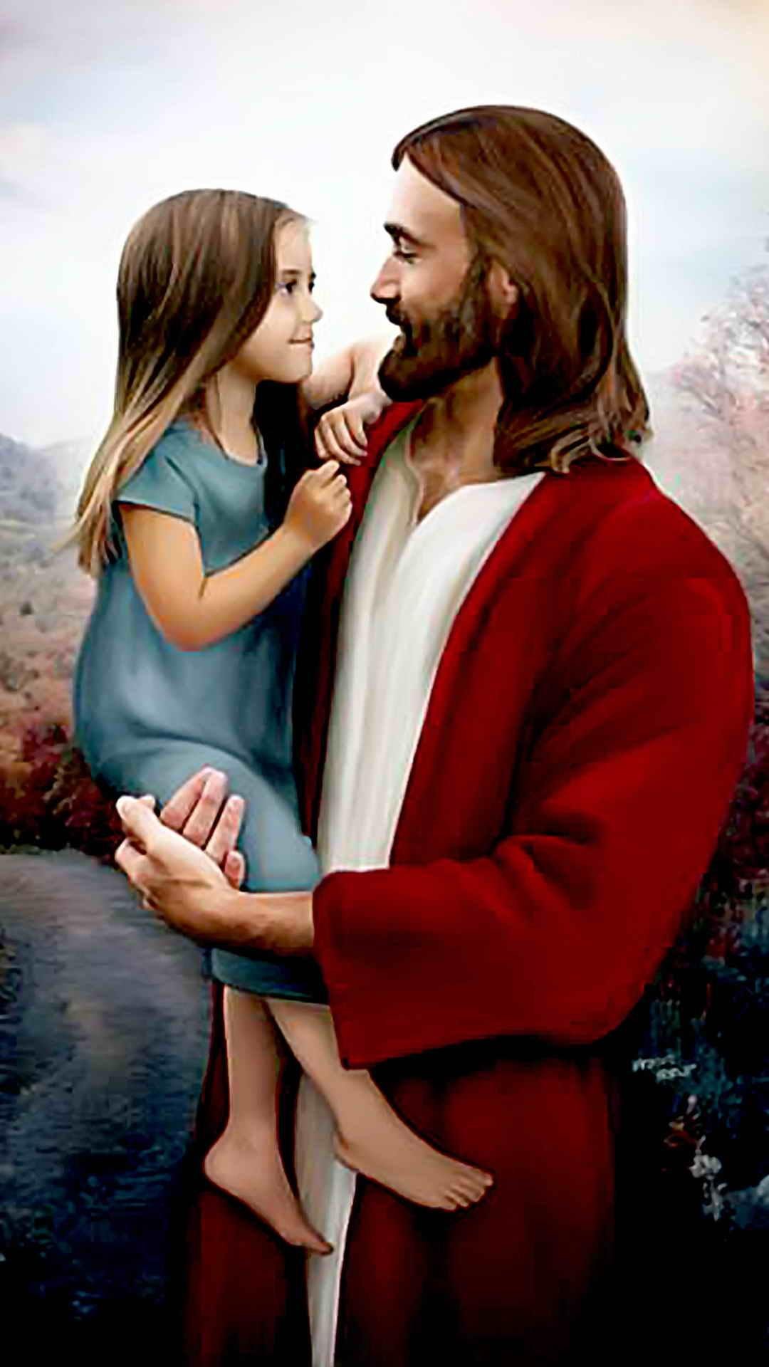 Jesus hug Wallpaper Download