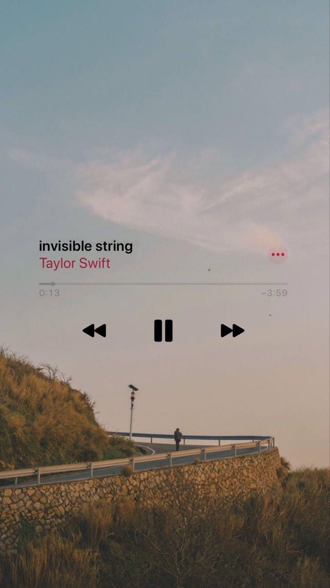 Music Player Aesthetics Taylor's songs