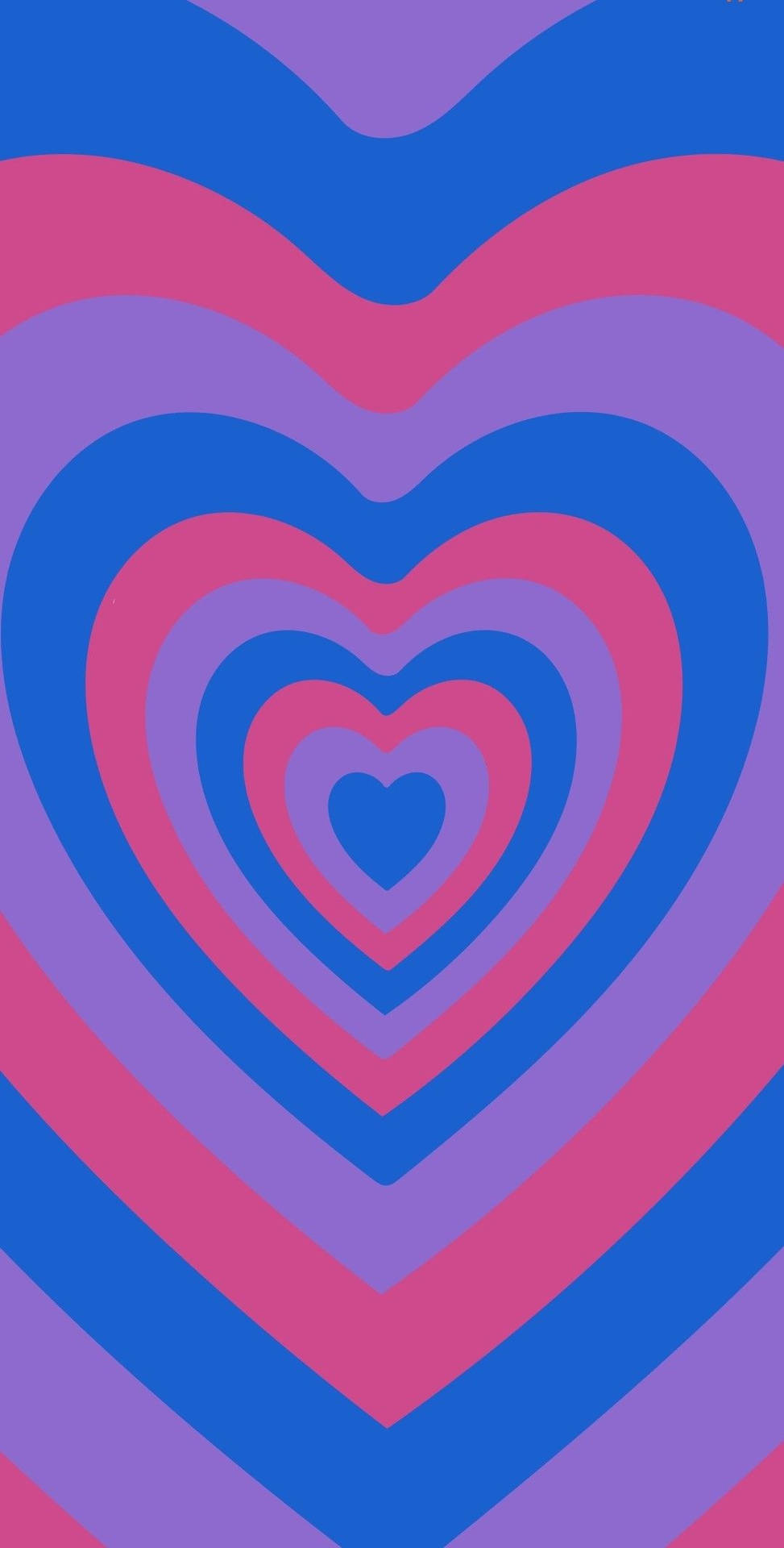 Download Y2k Heart With Neon Colours Wallpaper