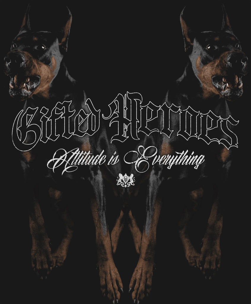 Devil Dogs Tee Acid Black