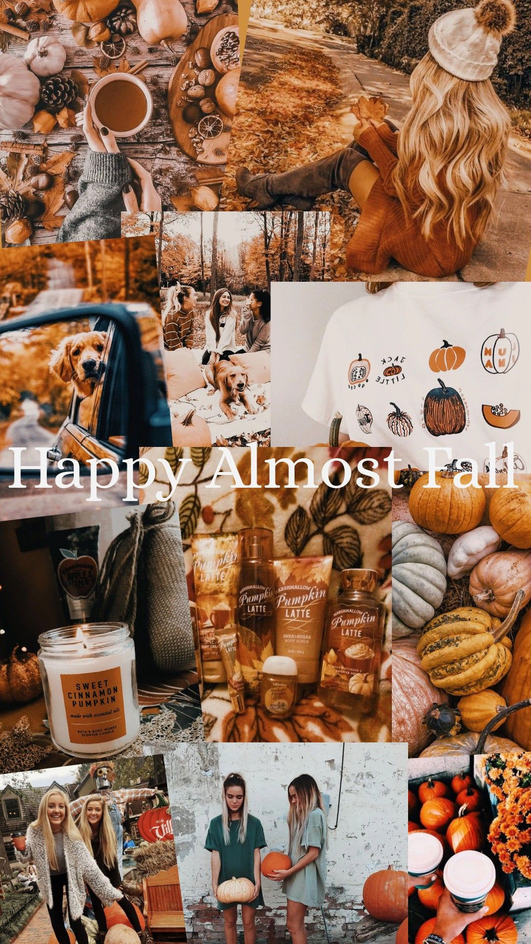 Autumn Collage Wallpaper, Almost Fall Collage Wallpaper