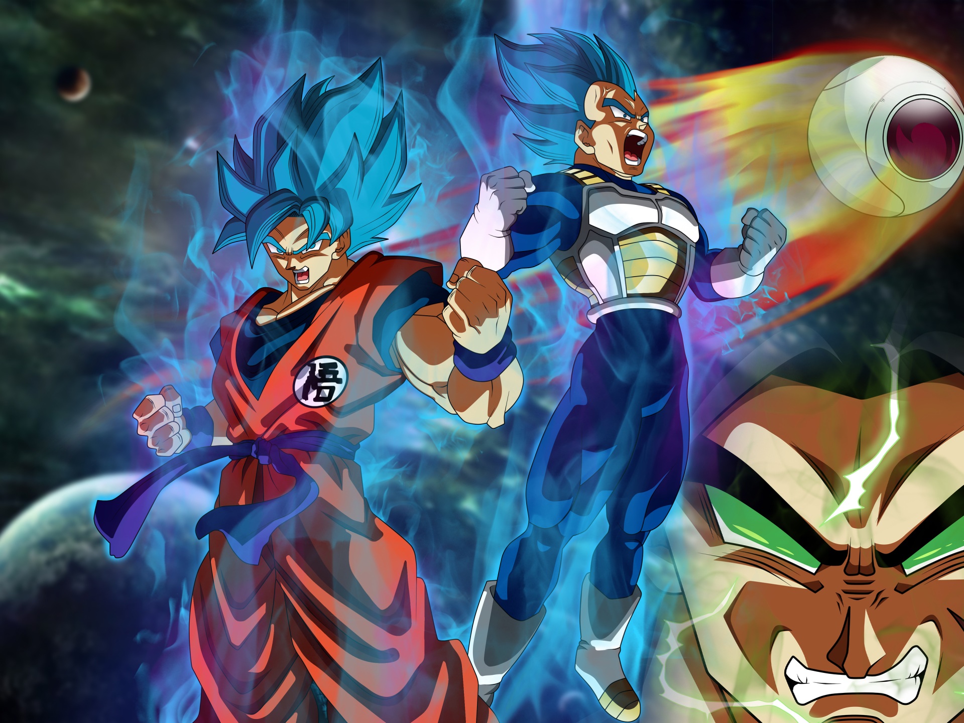 Wallpaper 4k Goku Vegeta Dragon Ball Super 4k Wallpaper