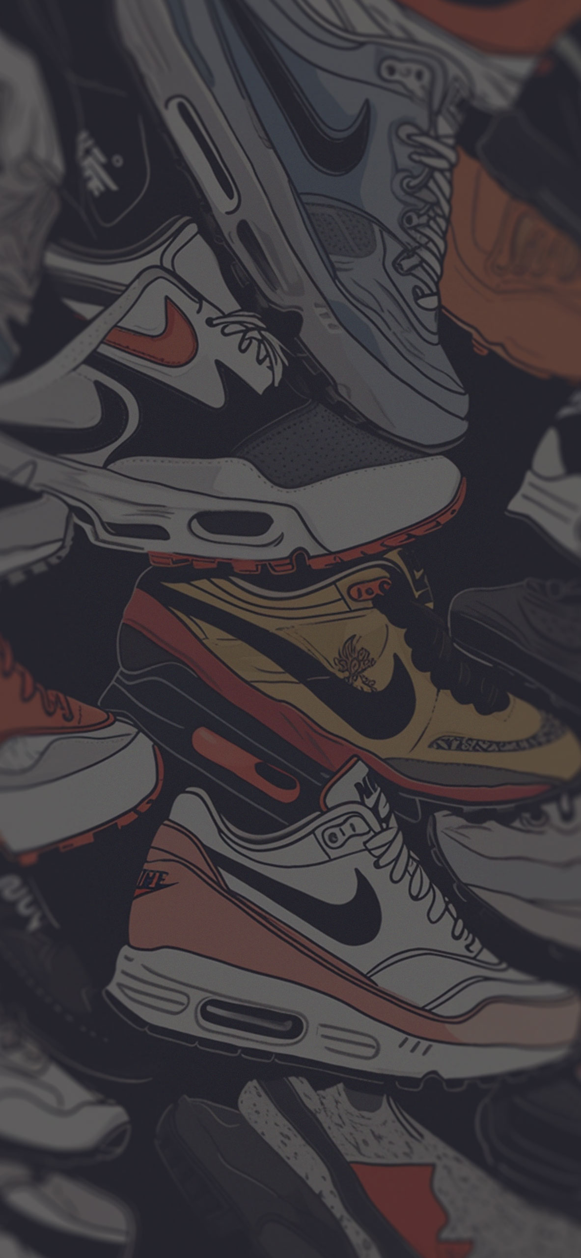 Nike Shoes Pattern Wallpaper Shoes Wallpaper iPhone 4k