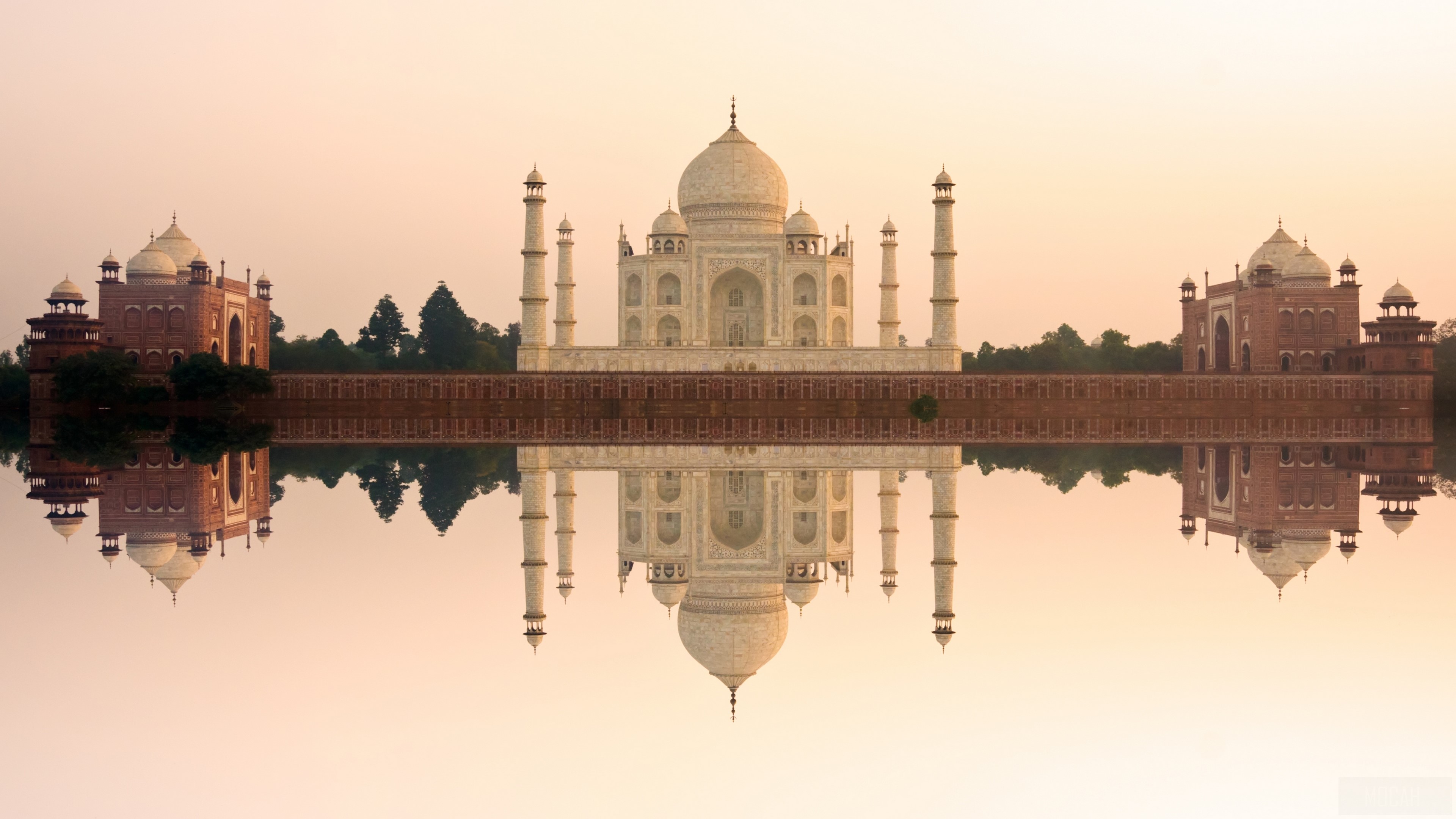 Architecture, Building, Dome, India, Monument, Reflection, Taj Mahal, Water 4k Gallery HD Wallpaper
