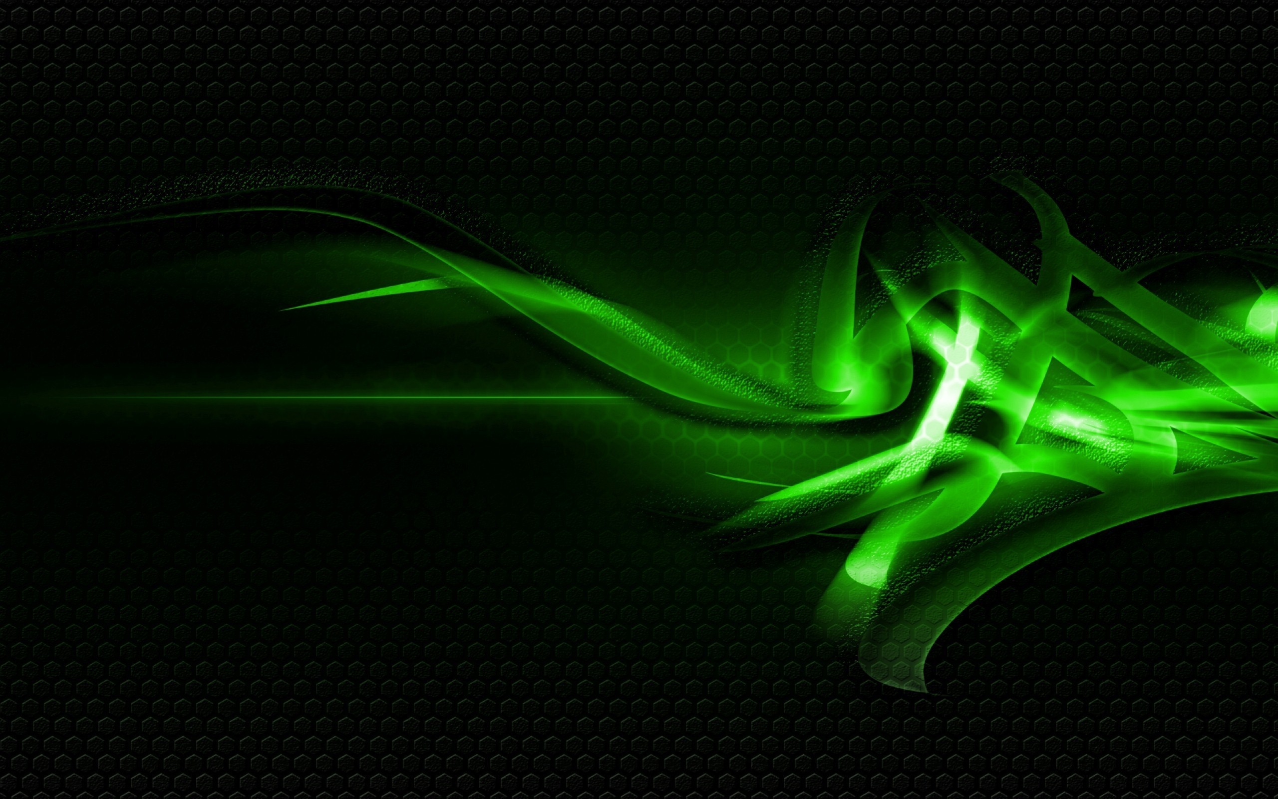 Neon Green Background