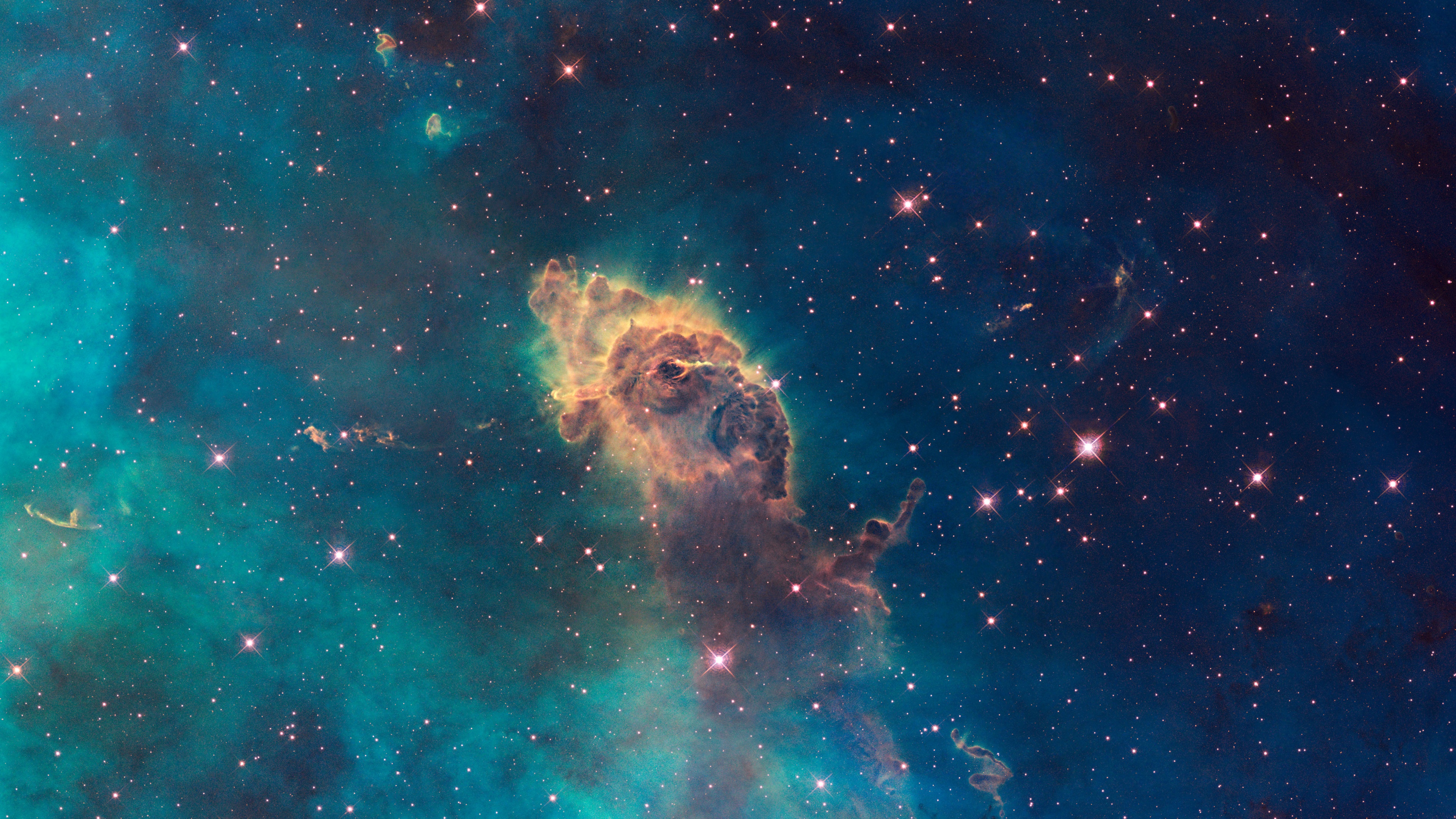Carina Nebula Wallpaper 4K, Constellation, Space dust