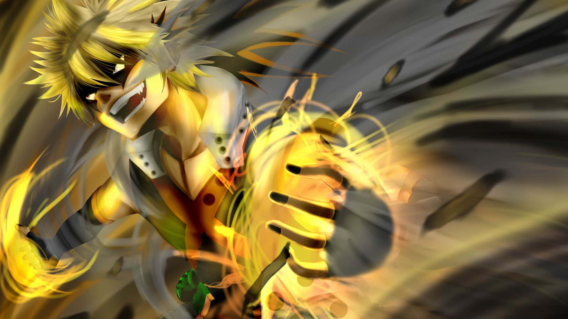 Yellow Anime! Wallpaper