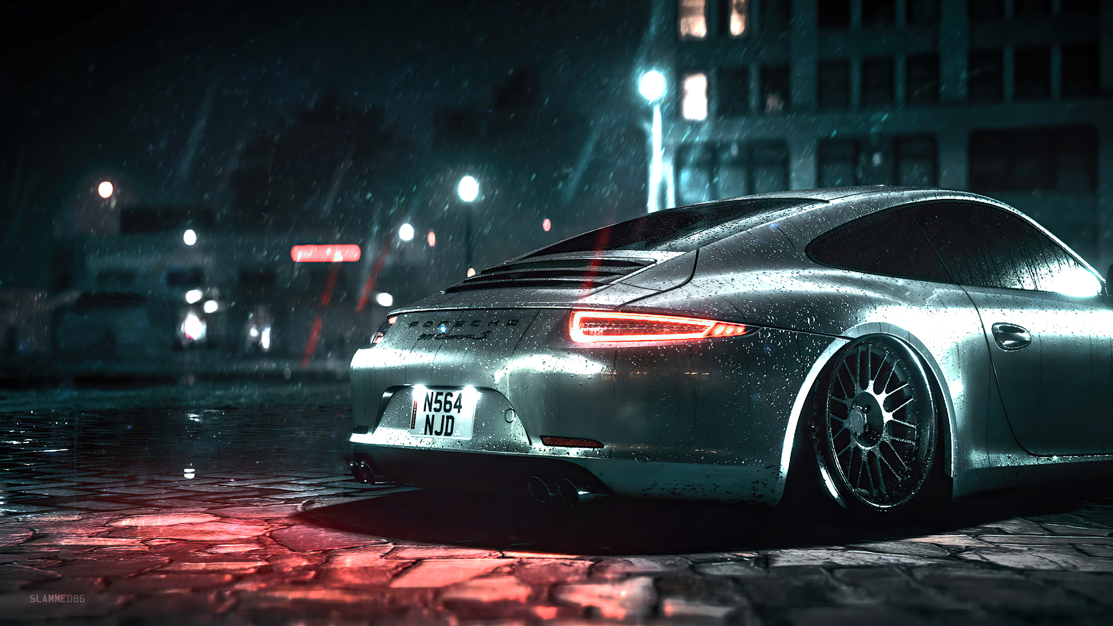 Porsche 911 Rain 4k, HD Cars, 4k Wallpaper, Image, Background, Photo and Picture