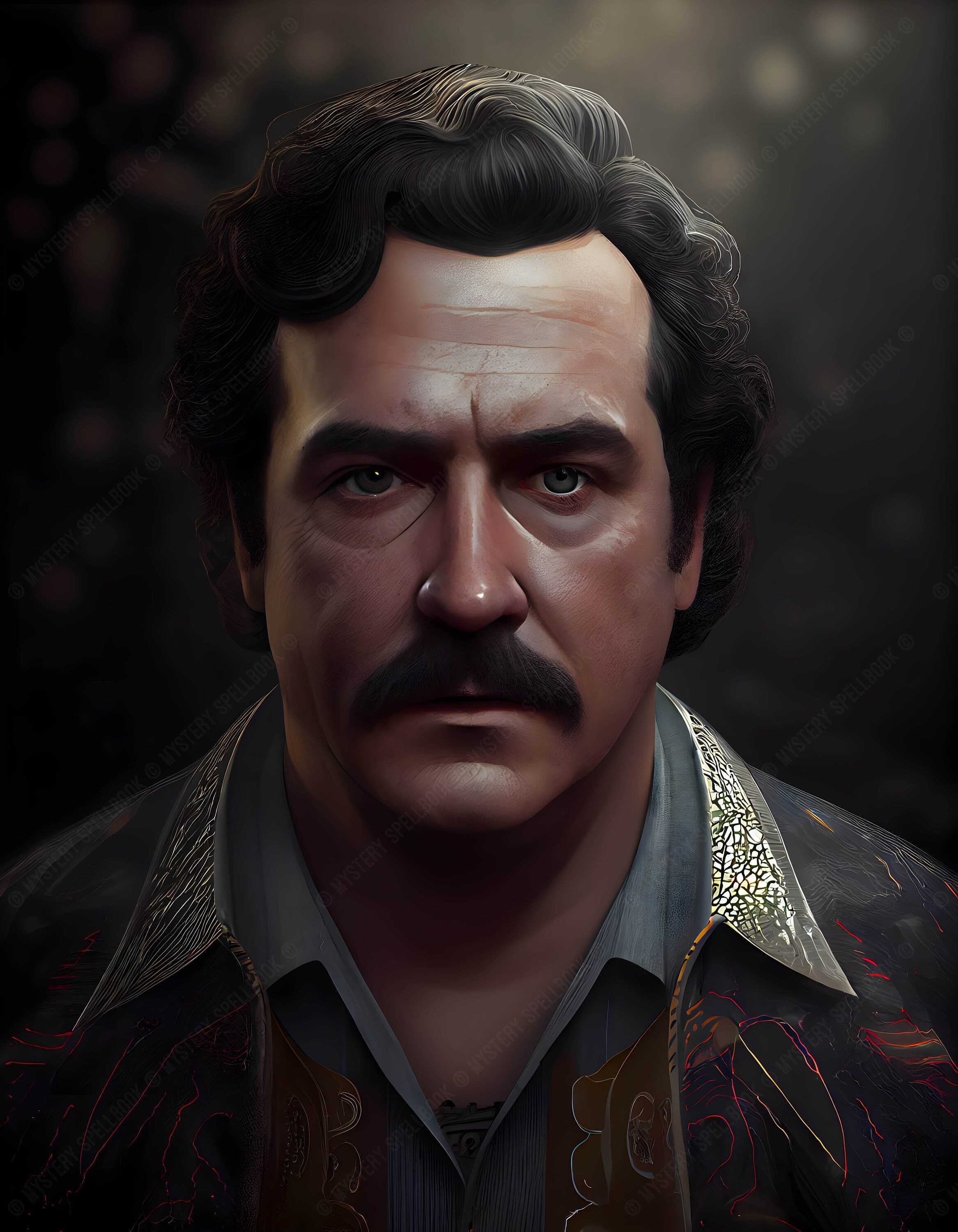 Pablo Escobar Physical Poster Home Decor High Definition