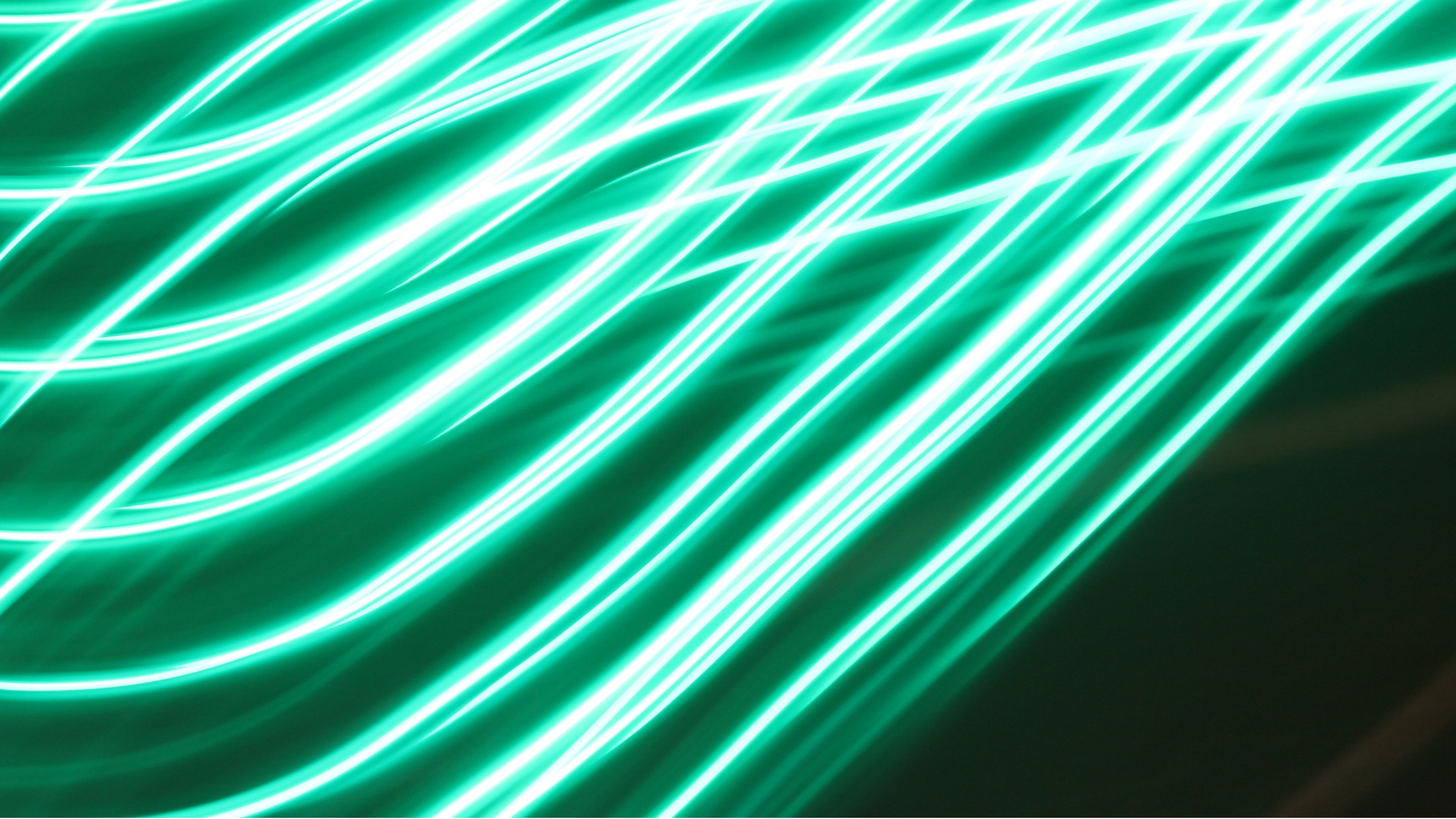 Wallpaper / green lights neon and light HD 4k wallpaper free download