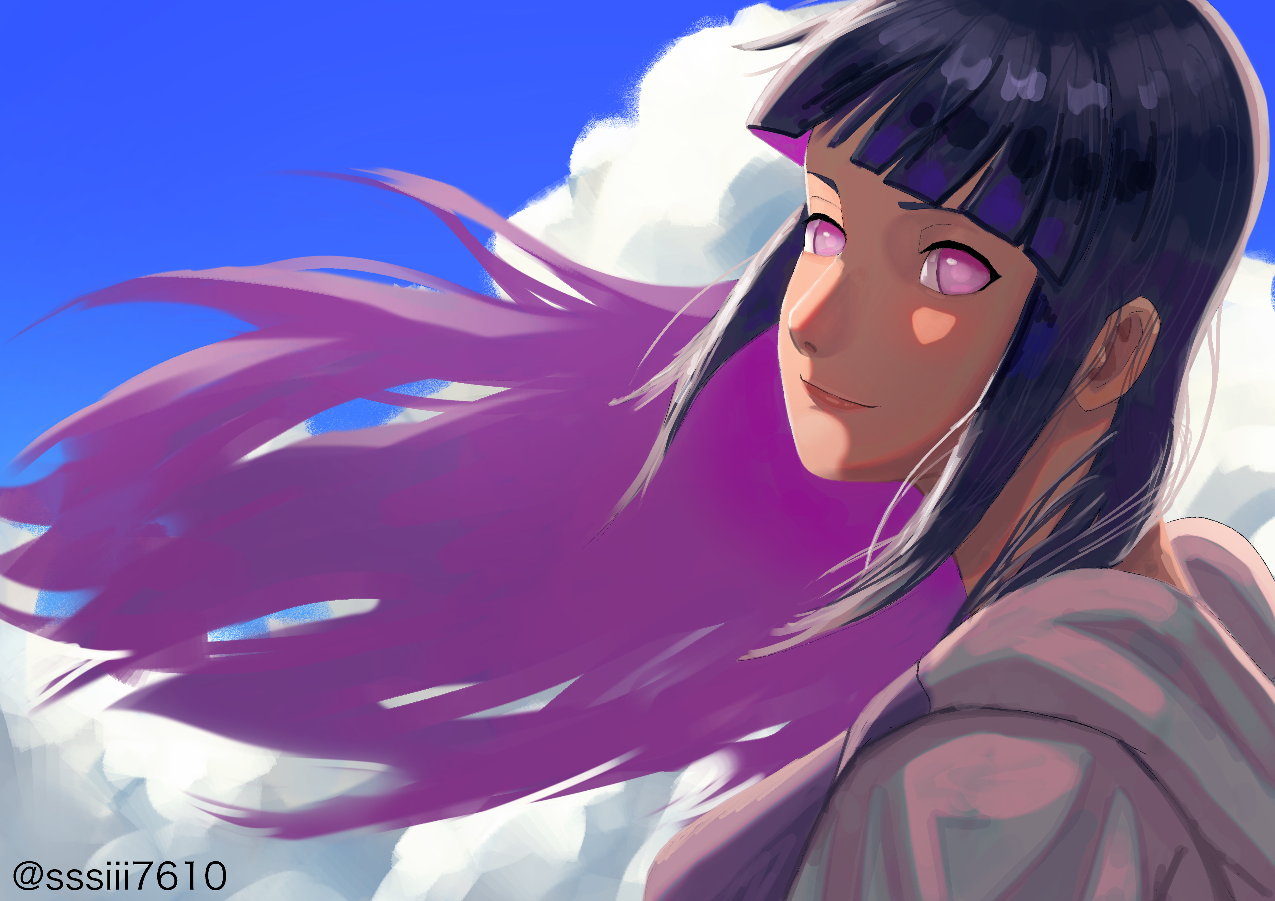 Hinata Hyuga Anime Naruto 4k Ultra