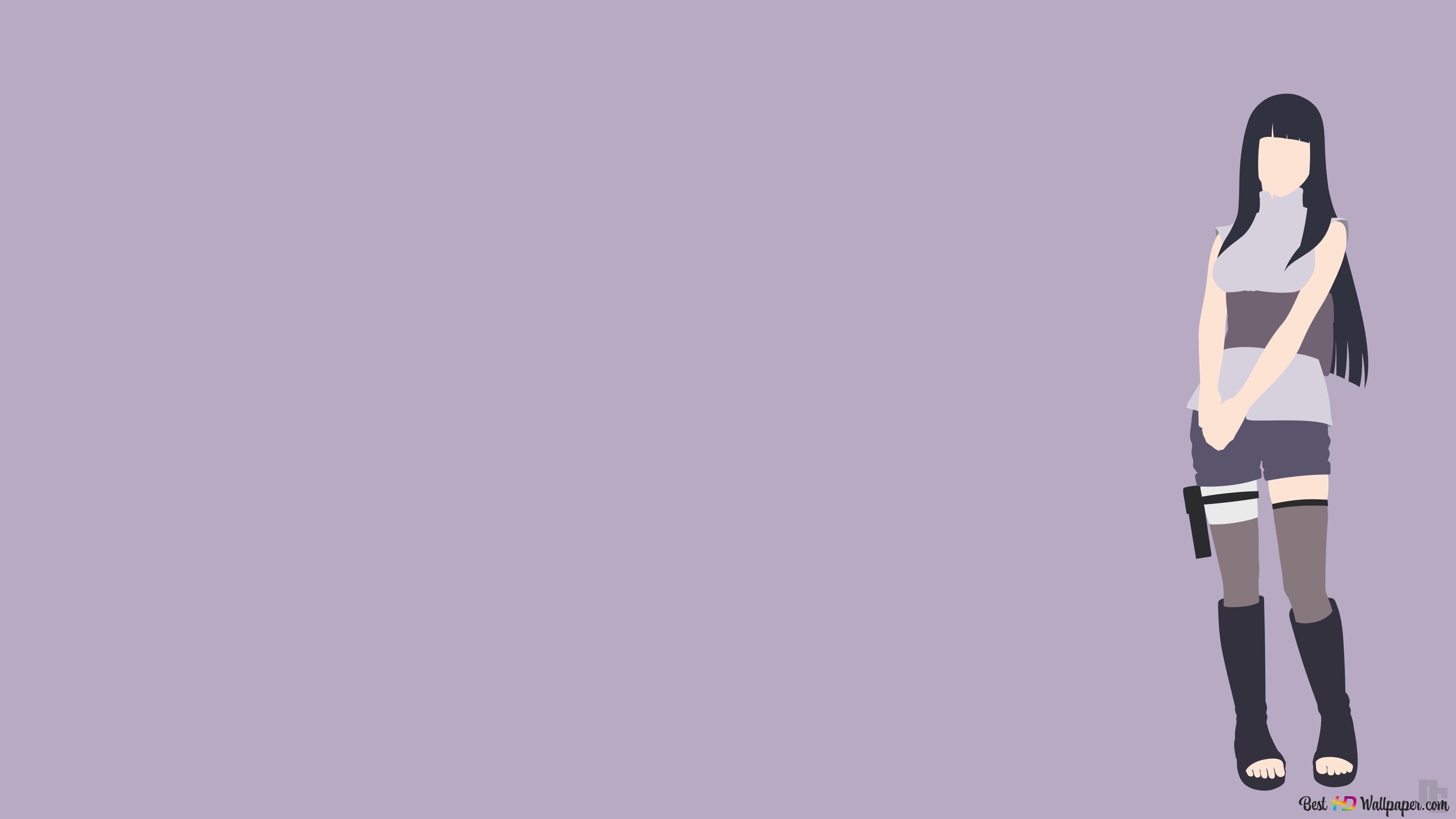 Hinata Hyūga of Naruto 4K wallpaper download