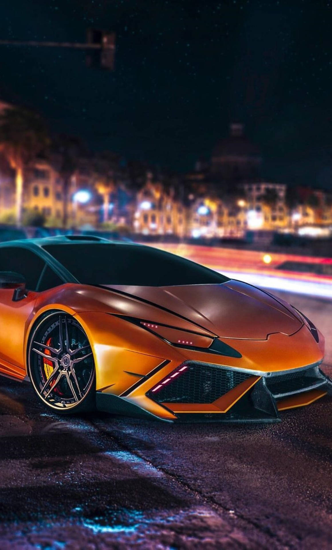 4K Lamborghini Themed Wallpaper