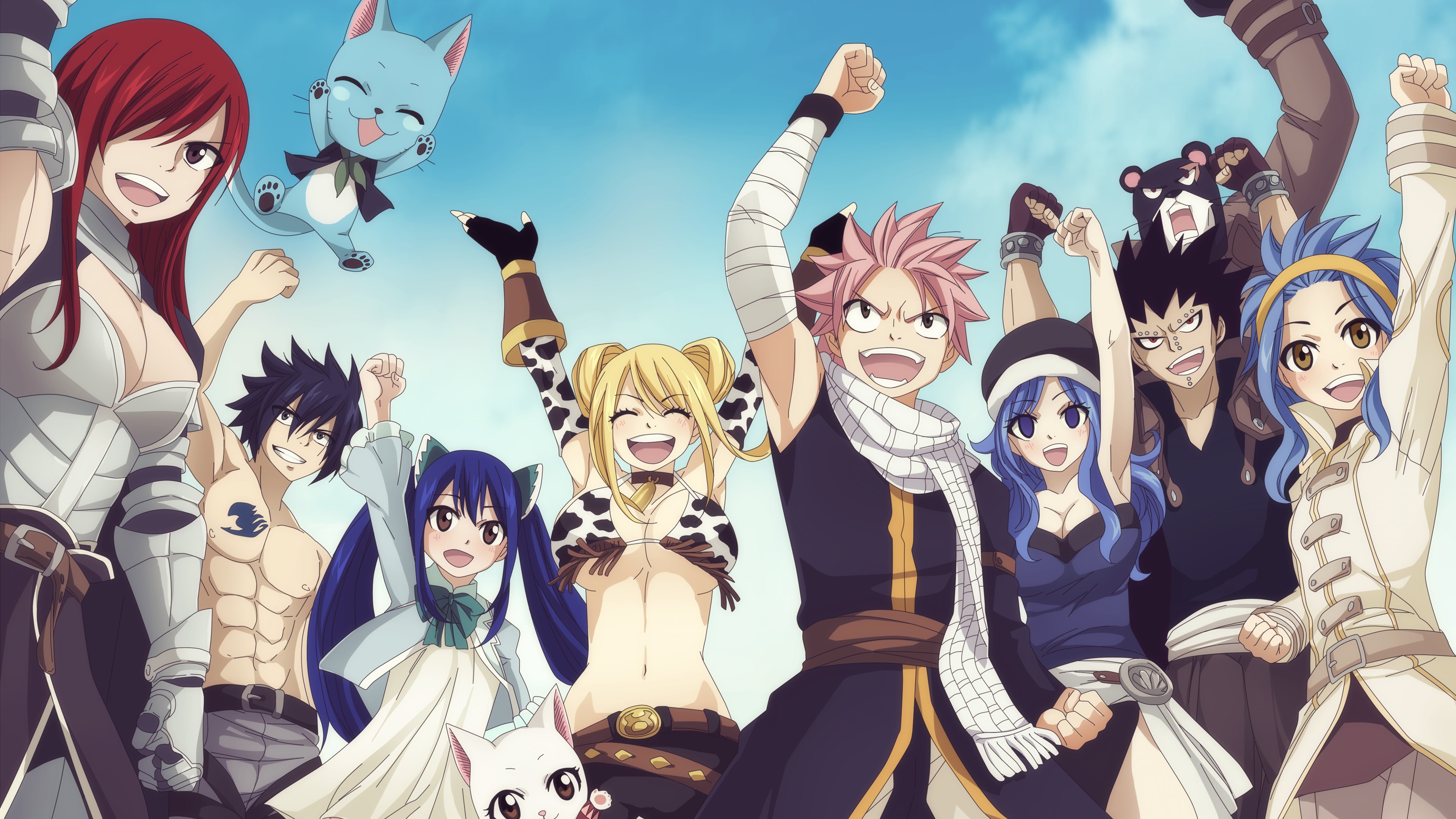 4K Fairy Tail Widescreen Wallpaper 37370