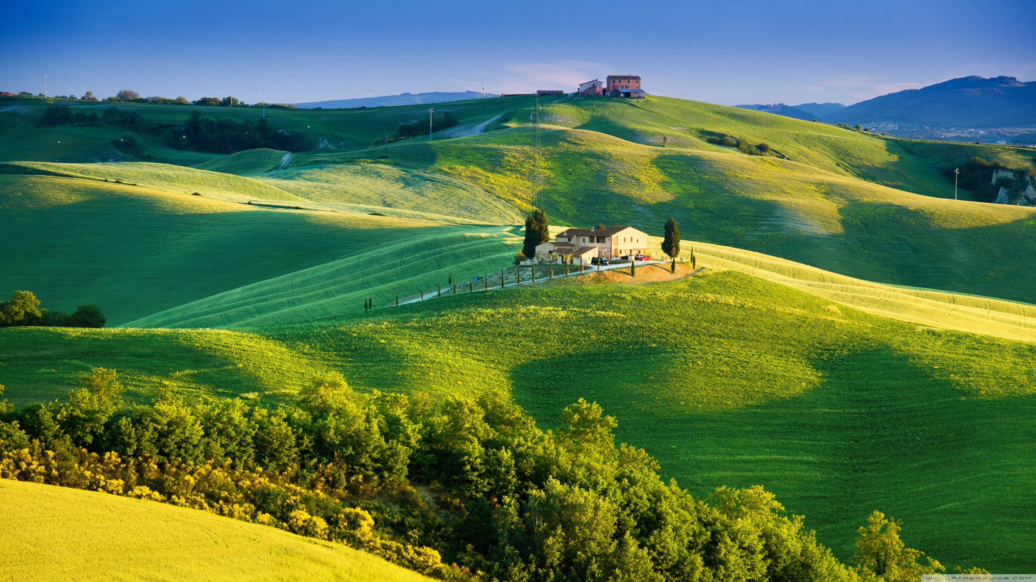 Free download Beautiful Tuscany Landscape 4K HD Desktop Wallpaper for 4K [3554x1999] for your Desktop, Mobile & Tablet. Explore Tuscan Countryside Wallpaper. English Countryside Wallpaper, Countryside Wallpaper, HD Countryside Wallpaper