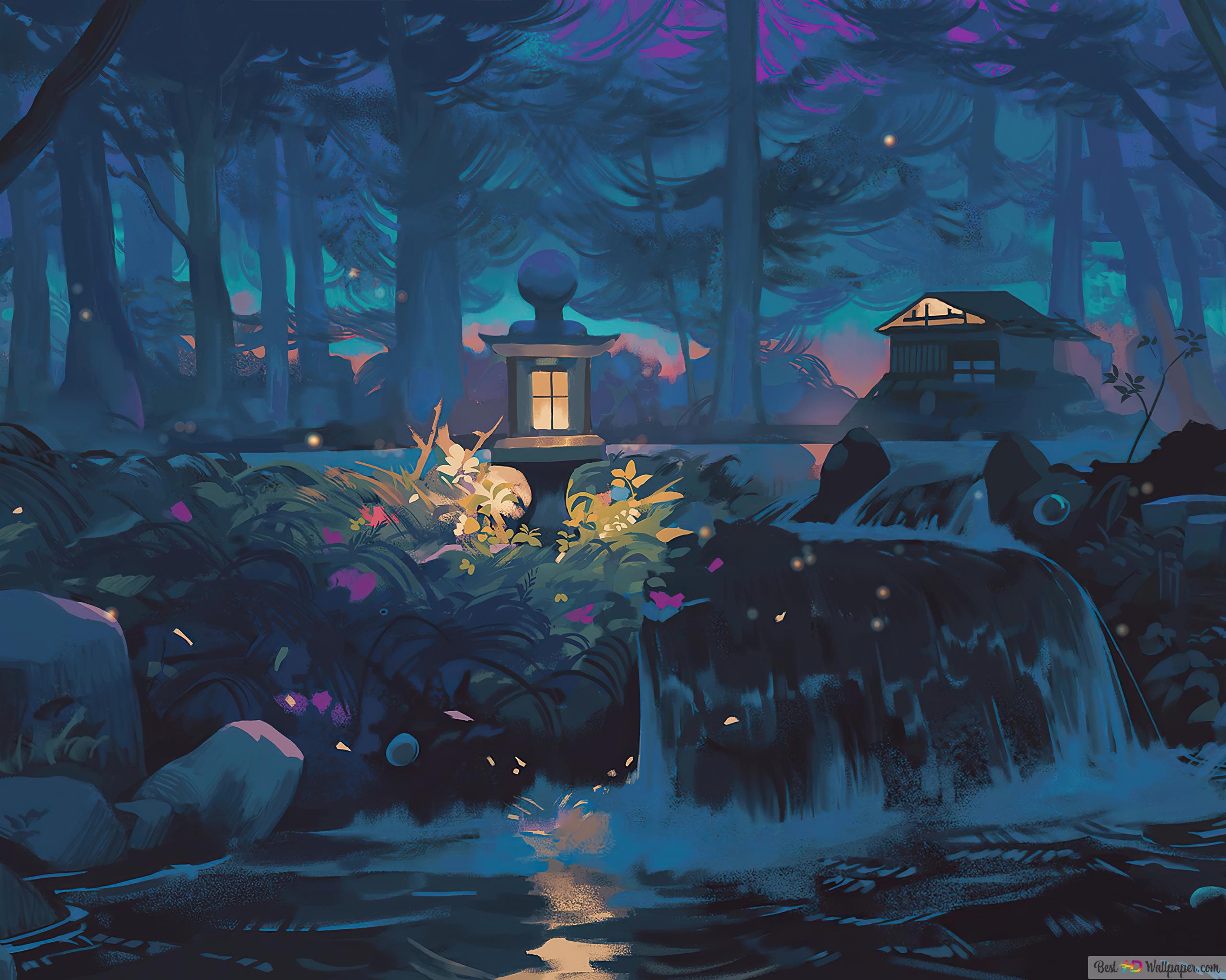 River Scenery 4K wallpaper download