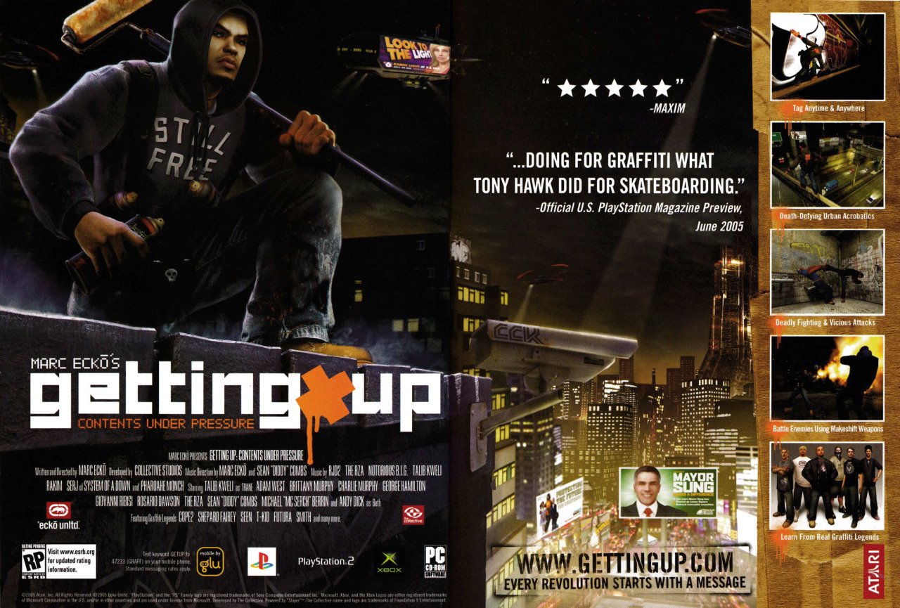 Marc Ecko's Getting Up: Contents Under Pressure<br/>