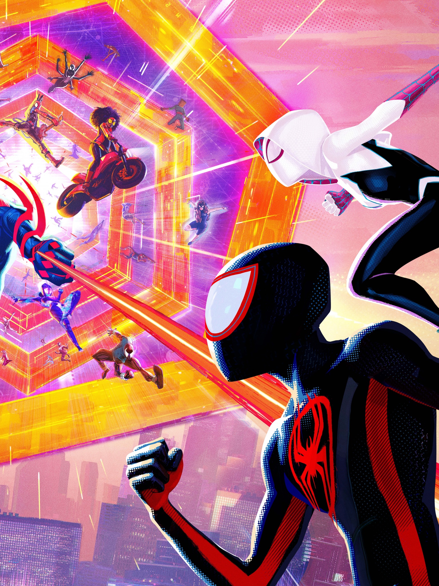 Spider Man: Across The Spider Verse Wallpaper 4K, 2023 Movies, Animation