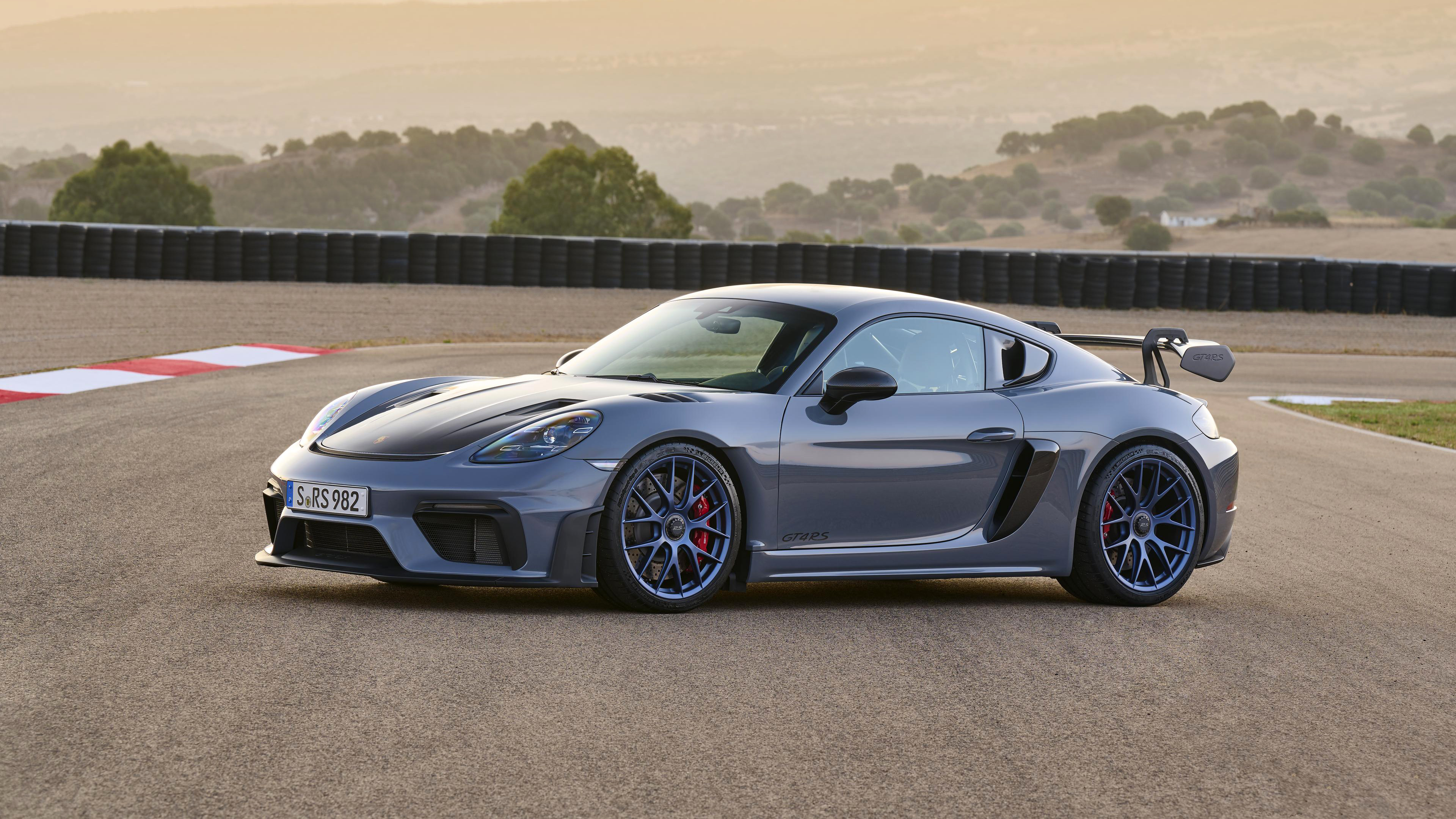 Porsche 718 Cayman GT4 RS 2021 4K 4 Wallpaper Car Wallpaper